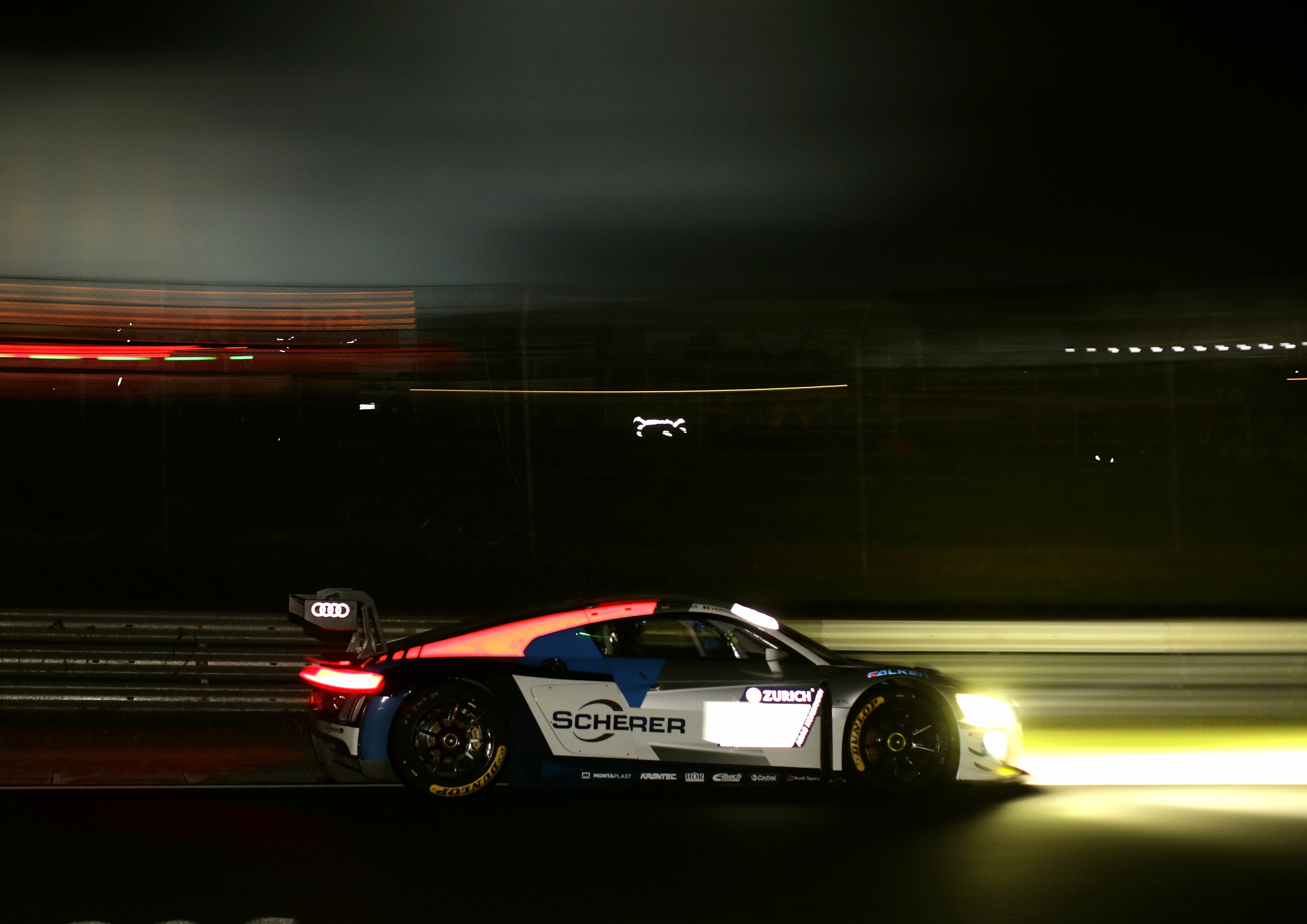 24h Nürburgring 2018 - Audi R8 LMS #3 (Audi Sport Team Phoenix), Christopher Haase/Nico Müller/Frank Stippler/Frédéric Vervisch
