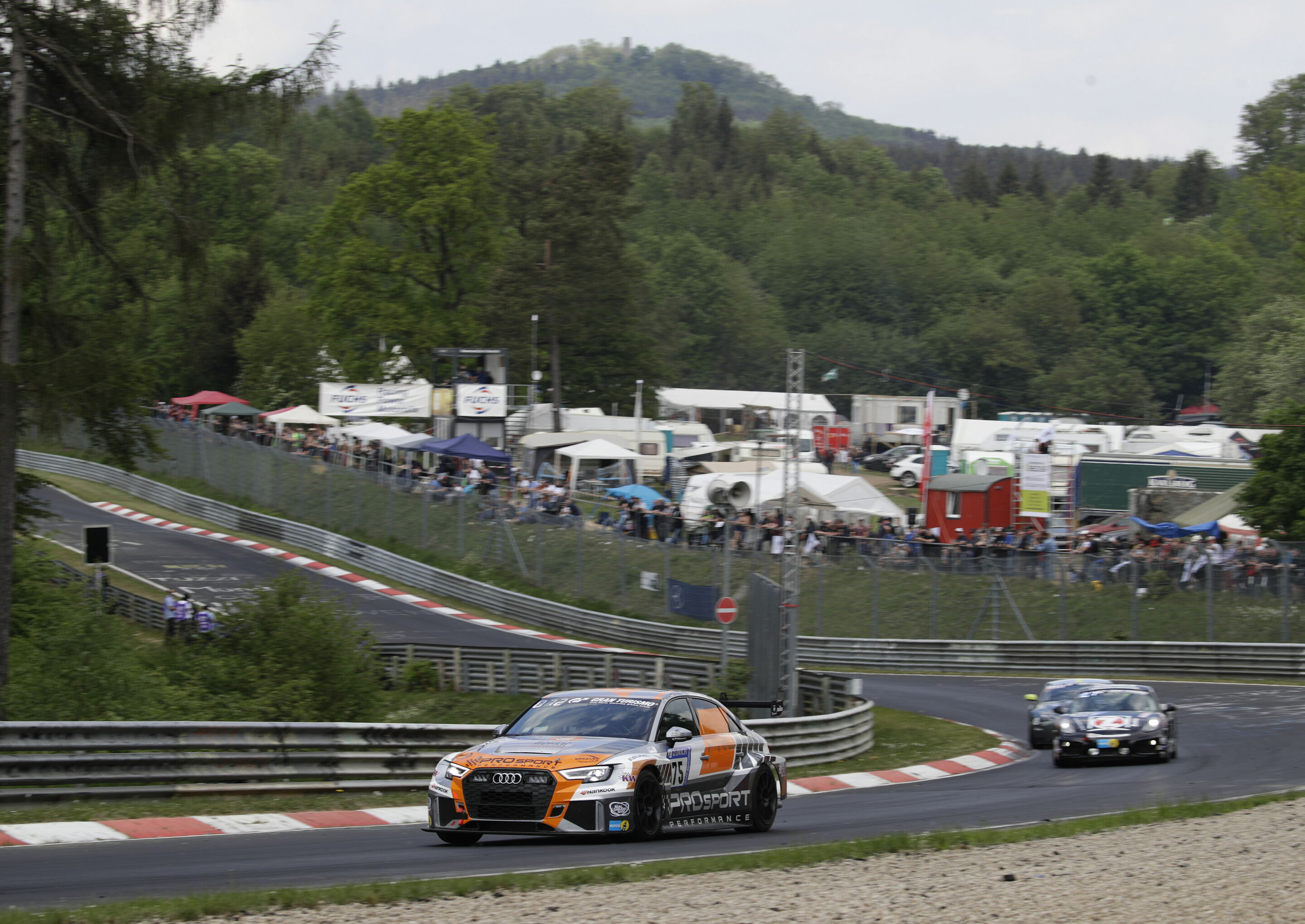 24h Nürburgring 2018 - Audi RS 3 LMS #175 (Prosport-Performance GmbH), Christoph Breuer/Jürgen Nett/Markus Oestreich/Kenneth Østvold