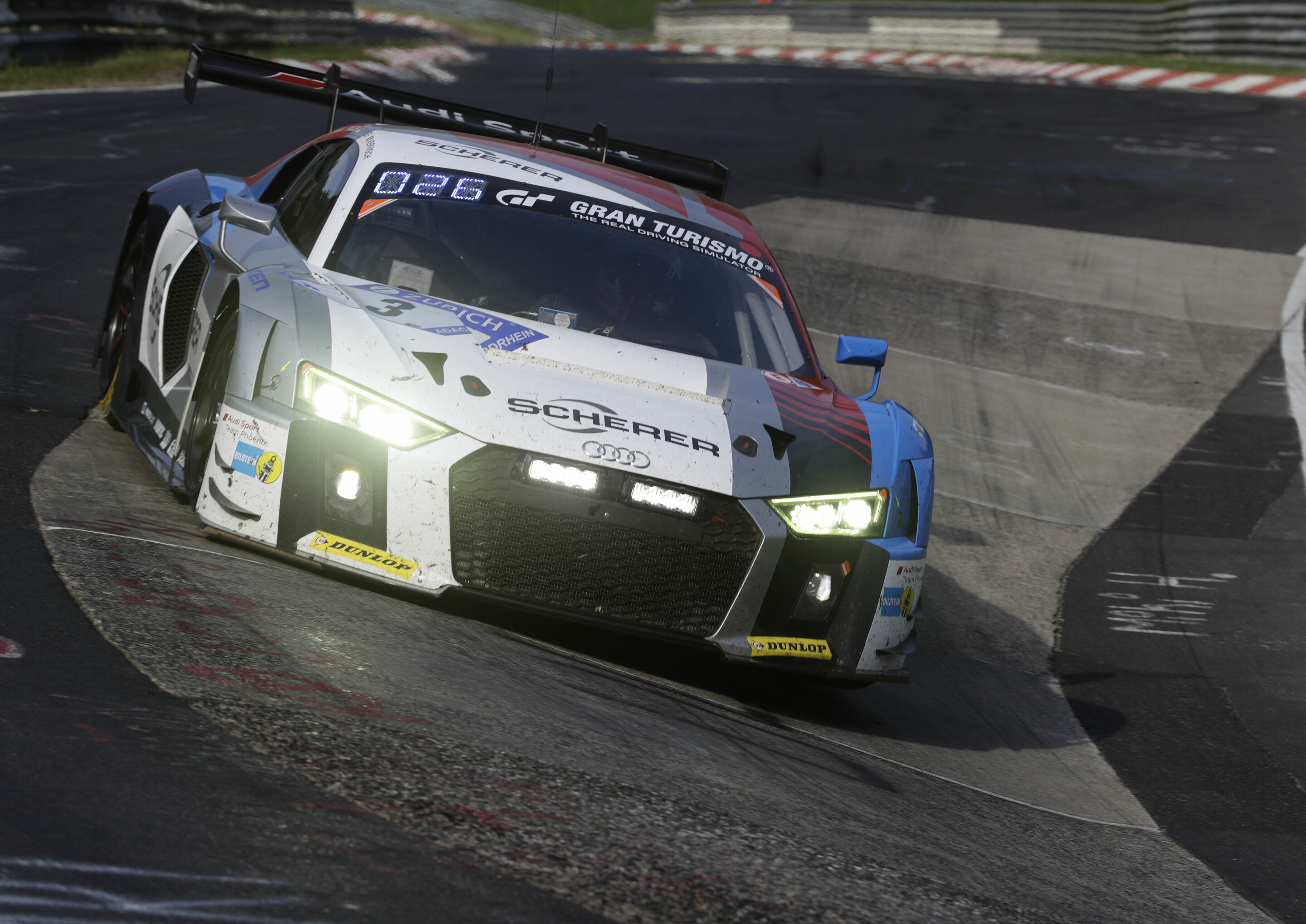 24h Nürburgring 2018 - Audi R8 LMS #3 (Audi Sport Team Phoenix), Christopher Haase/Nico Müller/Frank Stippler/Frédéric Vervisch