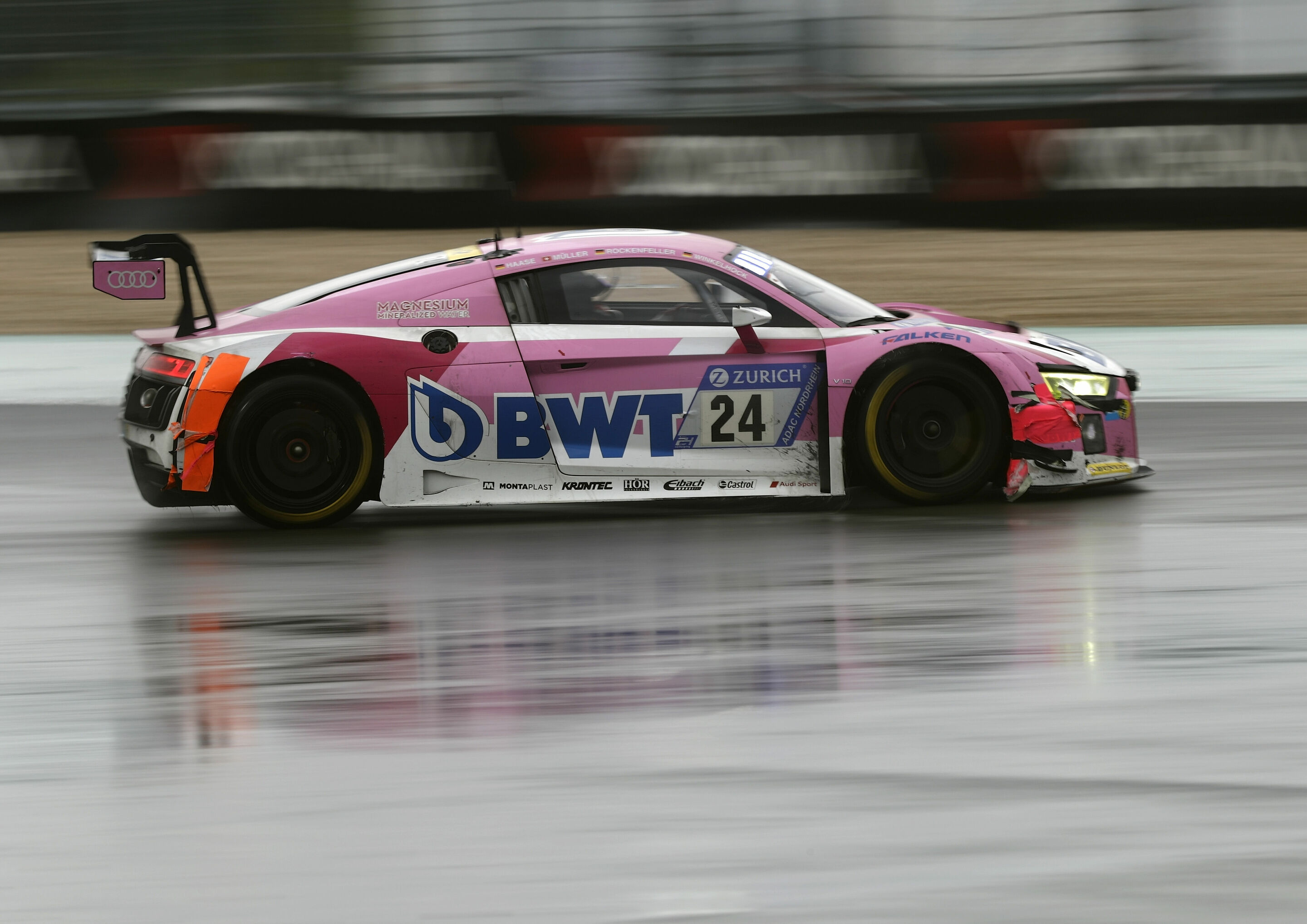 24h Nürburgring 2018 - Audi R8 LMS #24 (Audi Sport Team BWT), Christopher Haase/Nico Müller/Markus Winkelhock/Mike Rockenfeller