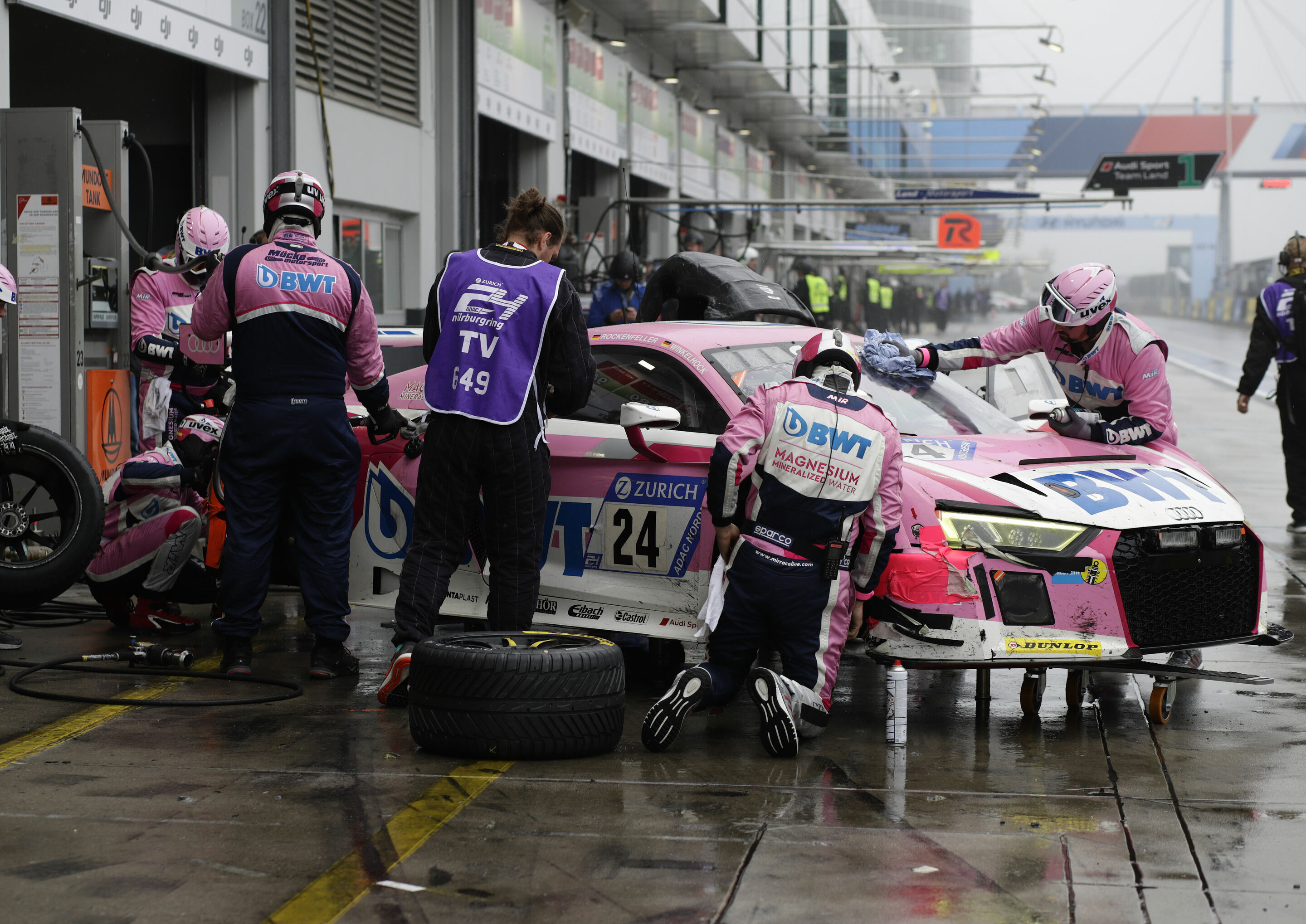 24h Nürburgring 2018 - Audi R8 LMS #24 (Audi Sport Team BWT), Christopher Haase/Nico Müller/Markus Winkelhock/Mike Rockenfeller