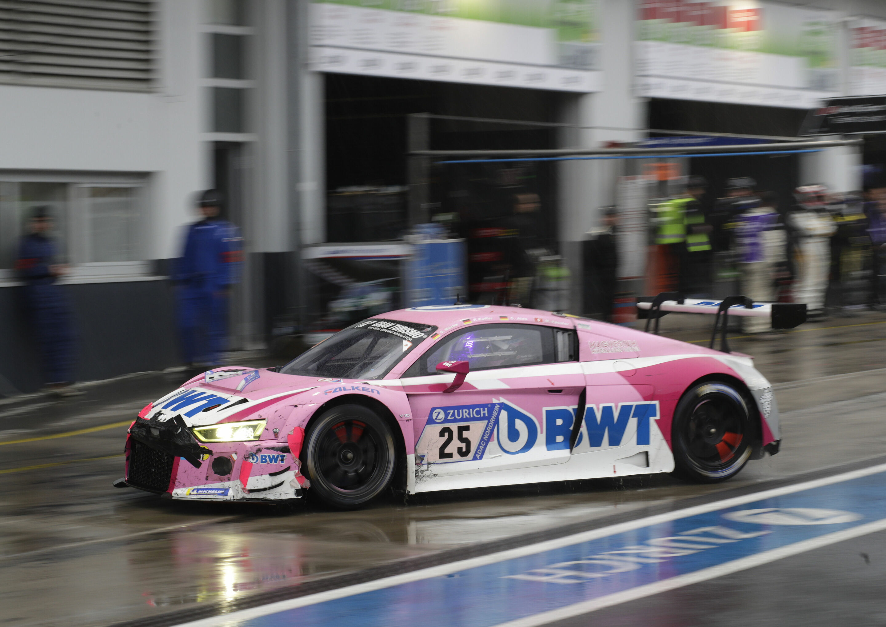 24h Nürburgring 2018 - Audi R8 LMS #25 (Team BWT Mücke Motorsport), Marcel Fässler/Christer Jöns/Pierre Kaffer/Stefan Mücke
