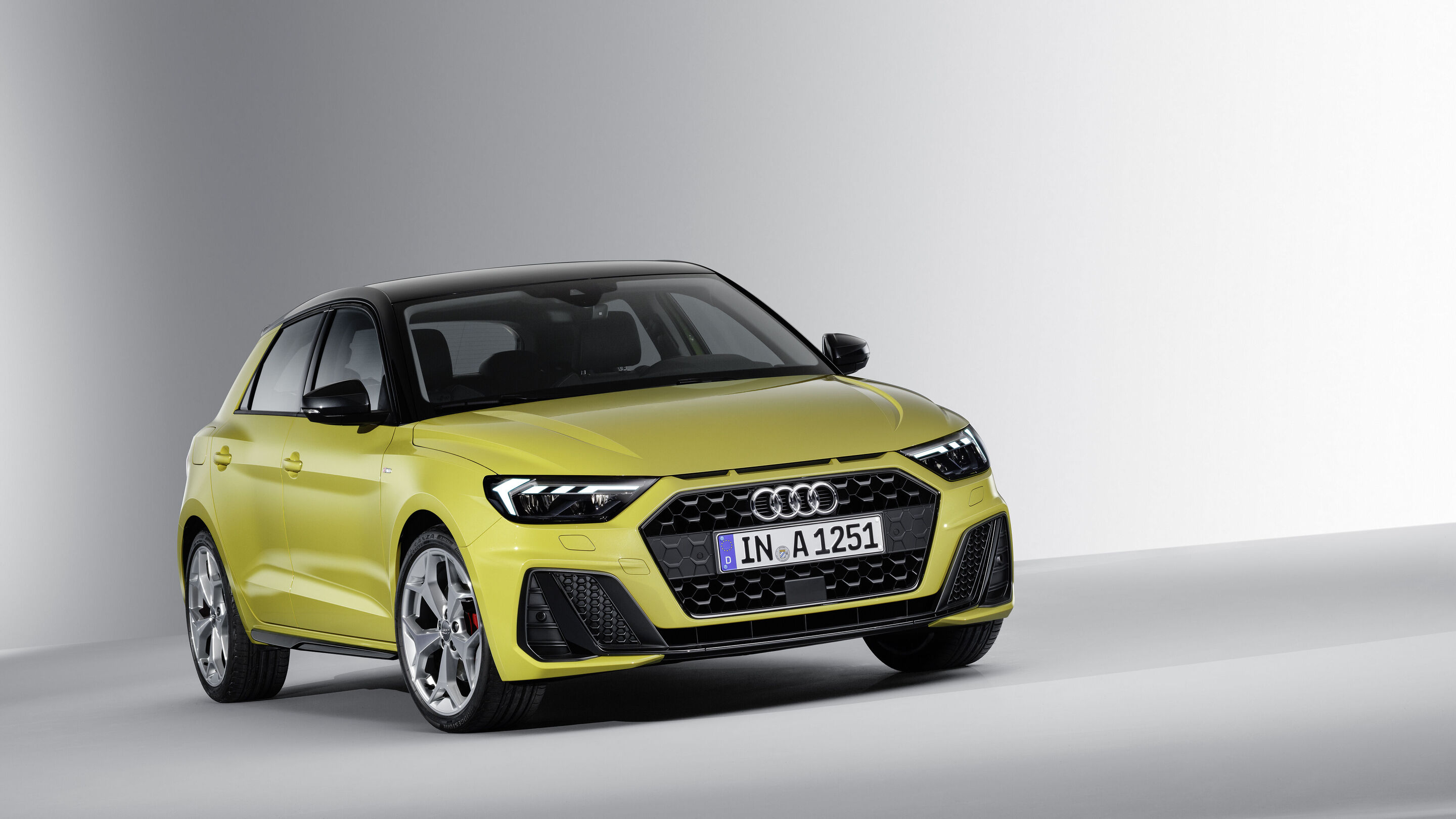 Audi A1 Sportback (until 2026) - Static photo
Colour: Python Yellow