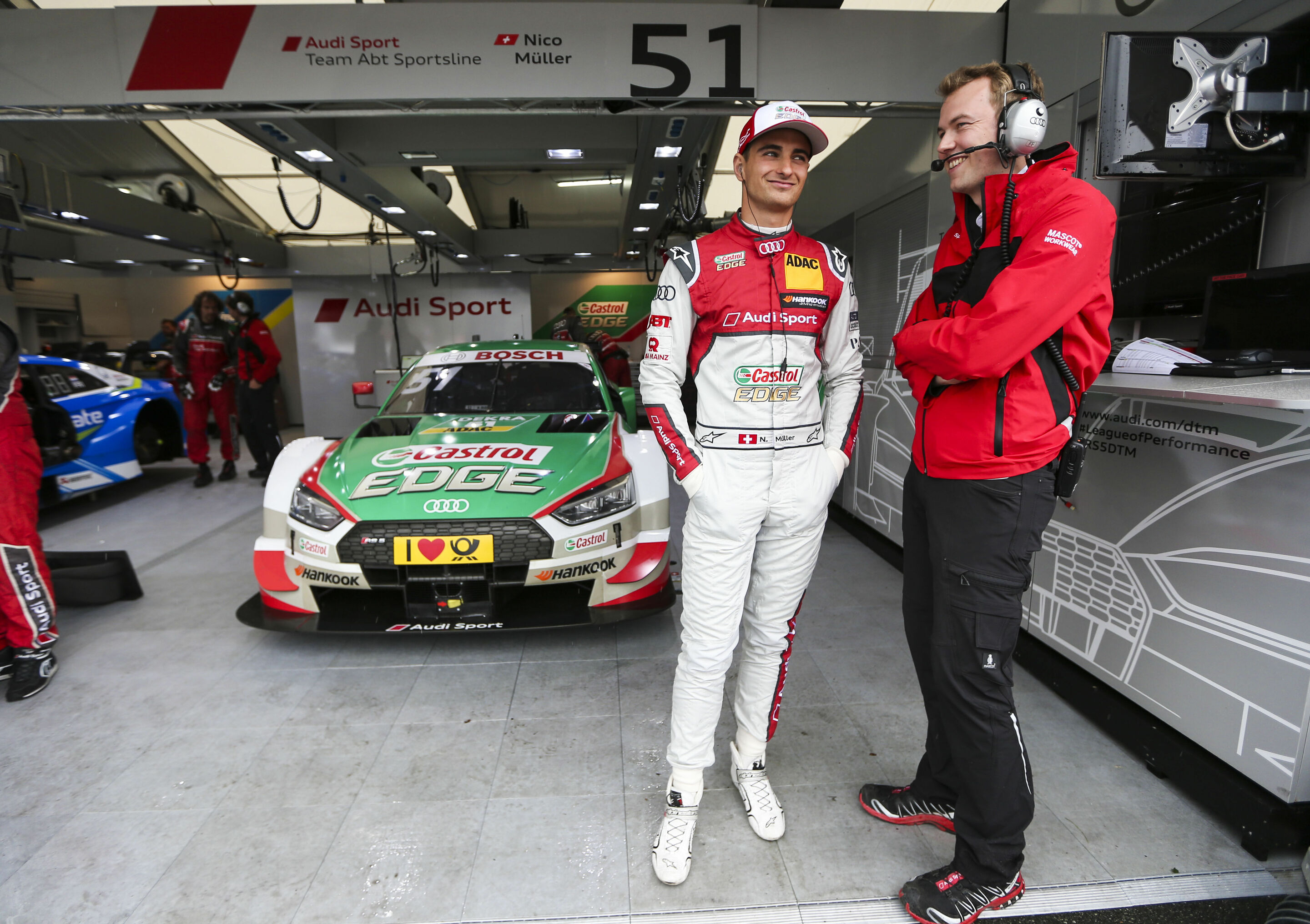 DTM Norisring 2018 - Nico Müller, Felix Fechner