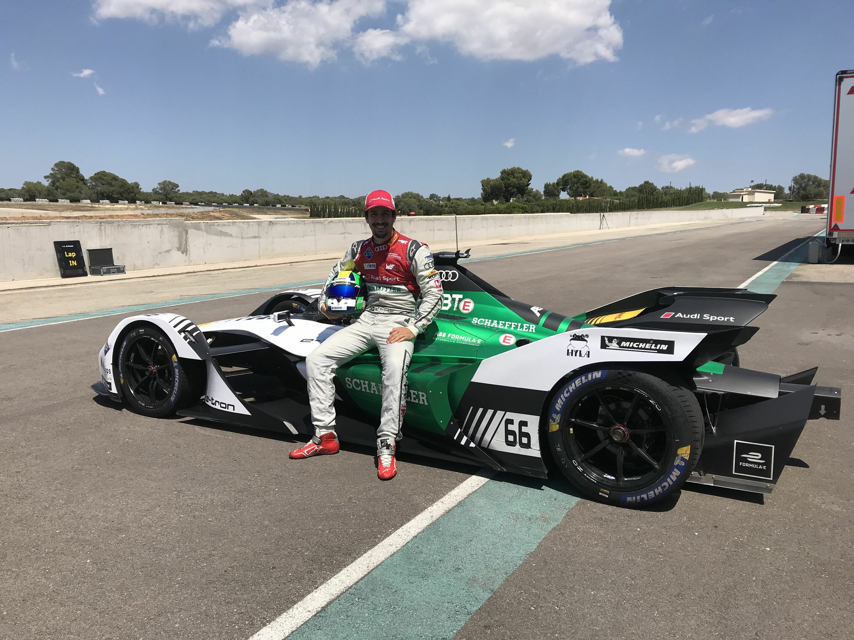 Lucas di Grassi testing for the future - Lucas di Grassi, Audi e-tron FE05