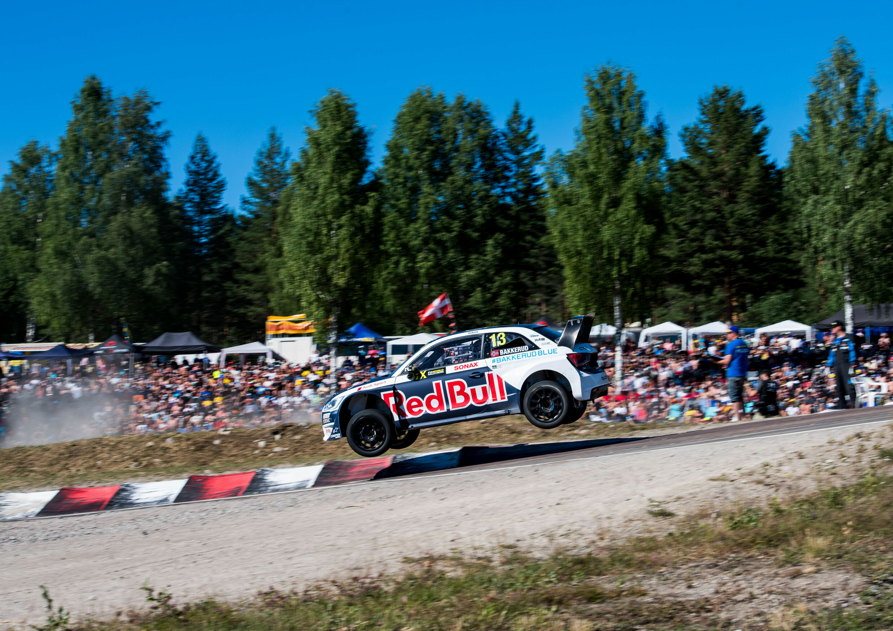 Rallycross-WM 2018, Höljes - Audi S1 EKS RX quattro #13 (EKS), Andreas Bakkerud