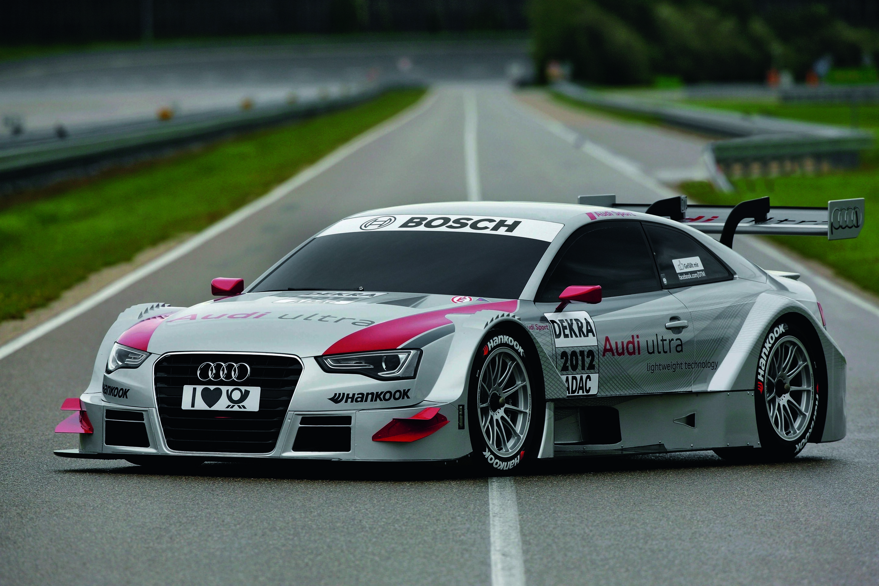 Audi A5 DTM - Standaufnahme