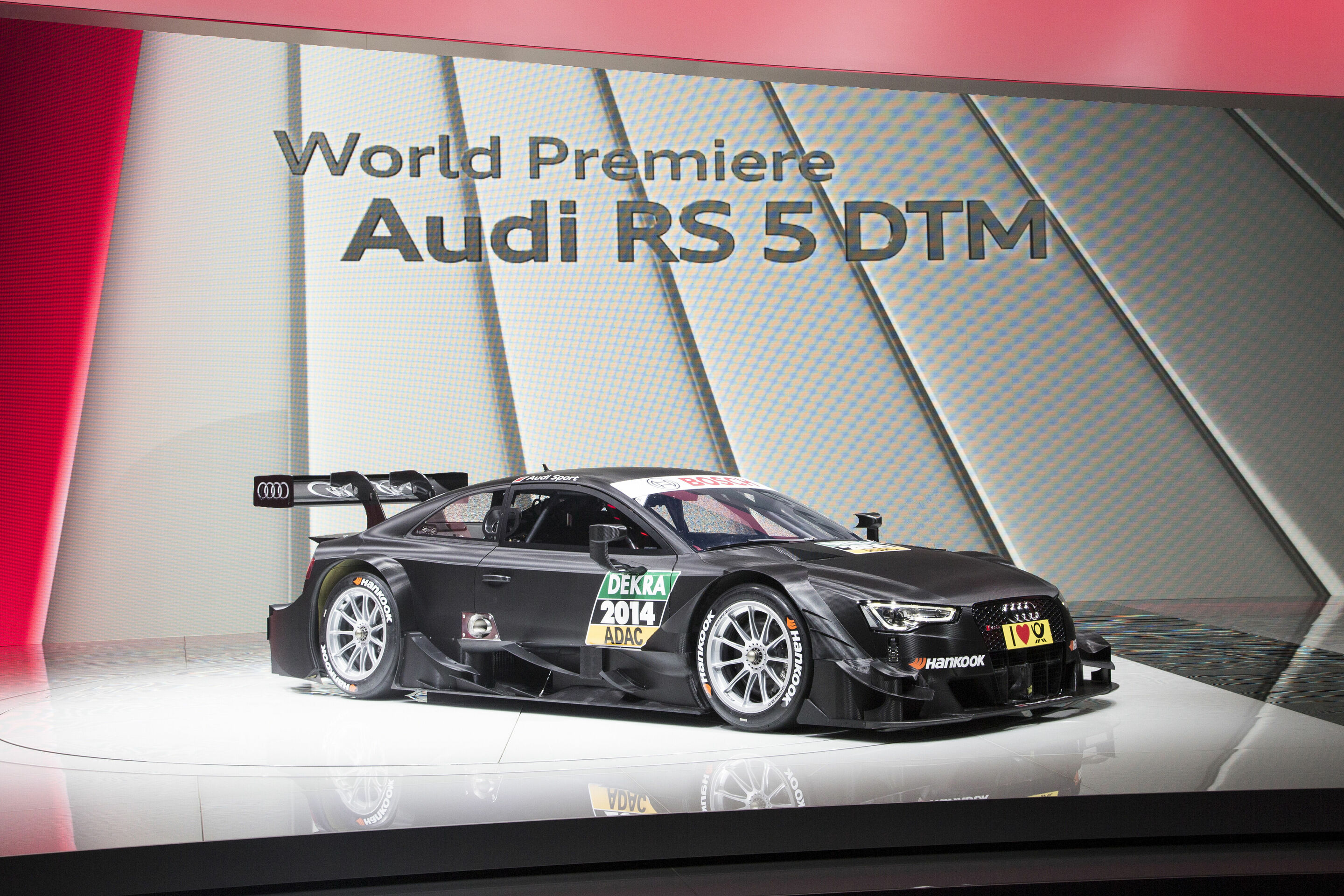 Weltpremiere des neuen Audi RS 5 DTM in Genf - Audi RS 5 DTM
