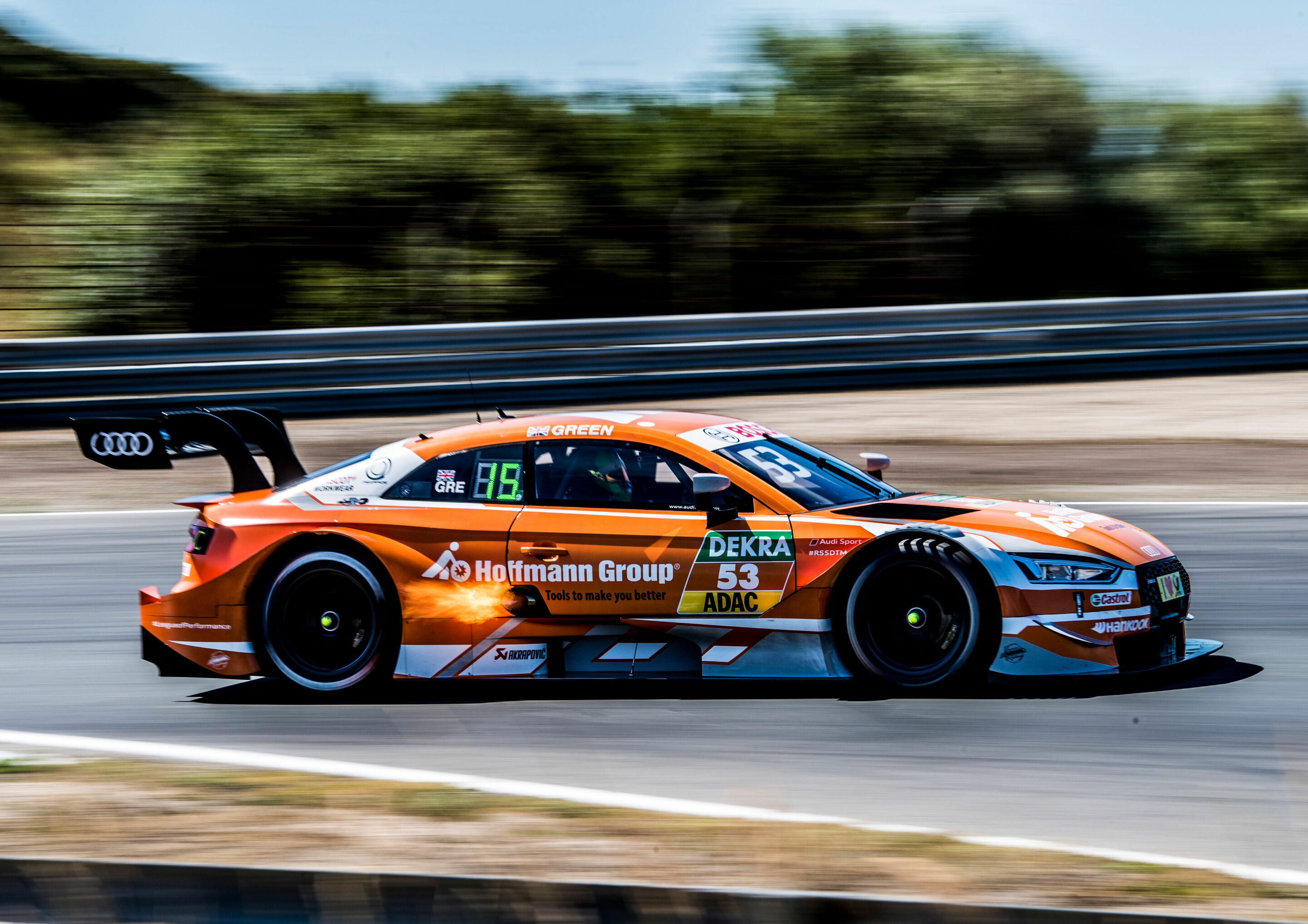 DTM Zandvoort 2018 - Hoffmann Group Audi RS 5 DTM #53 (Audi Sport Team Rosberg), Jamie Green