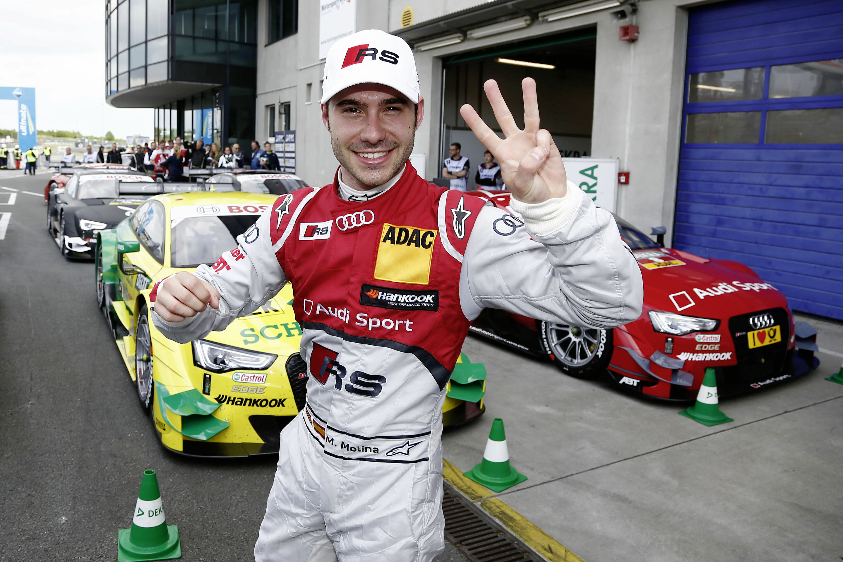 'Magic' Molina: record lap in an Audi - Miguel Molina