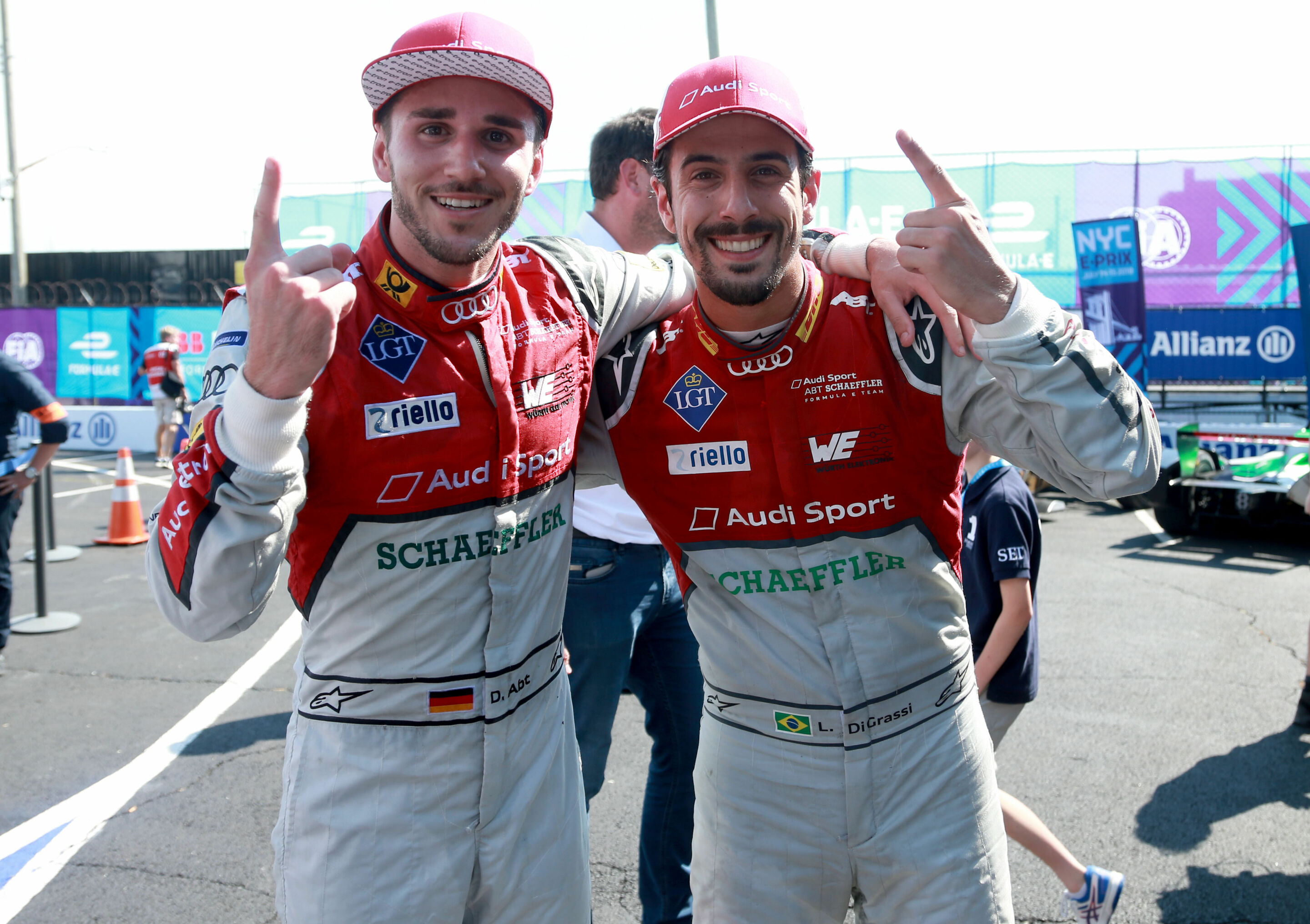 Formel E, New York E-Prix 2018 - Daniel Abt, Lucas di Grassi