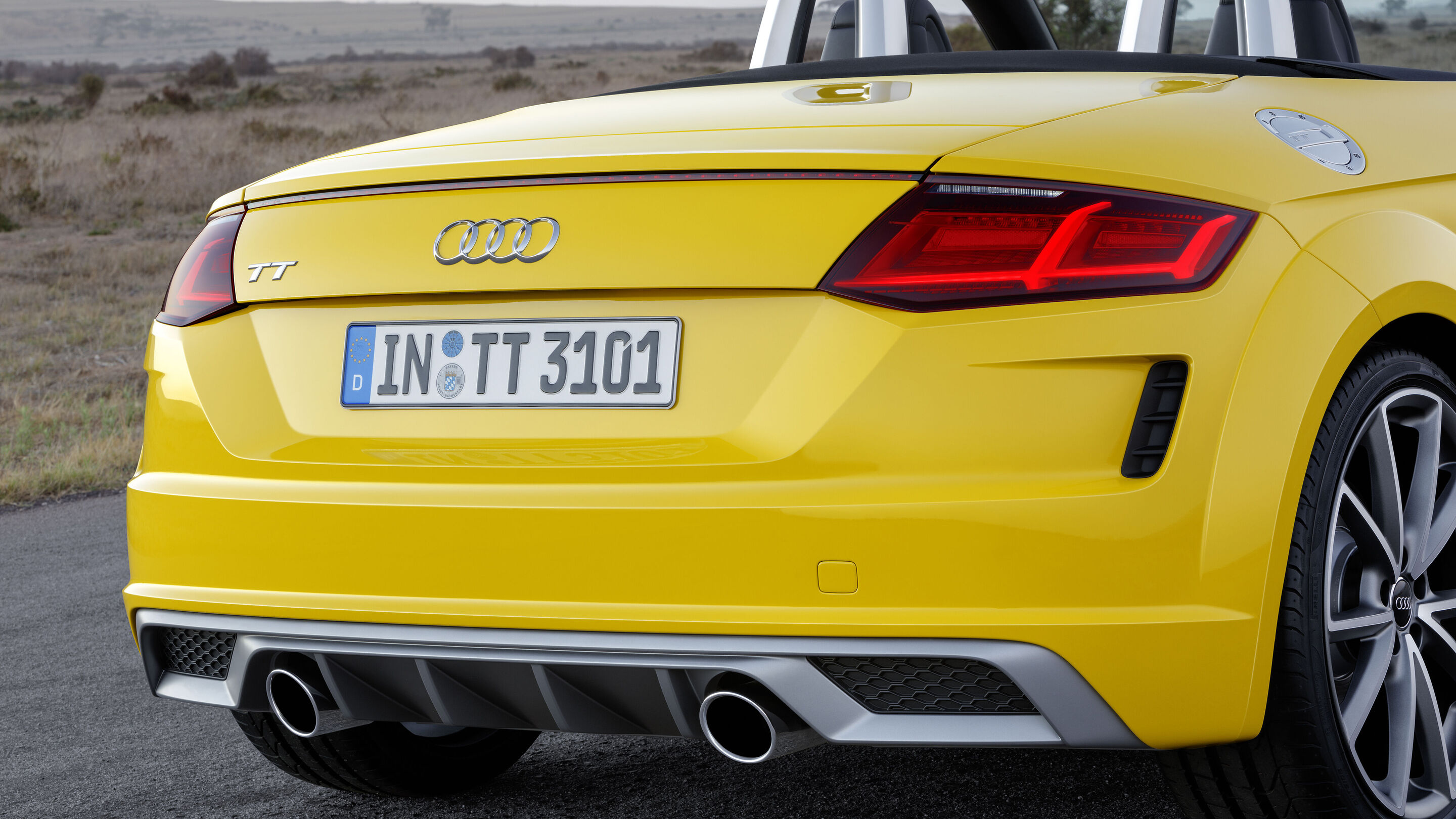 Audi TT Roadster (until 2023) - Static photo,
Colour: Vegas yellow