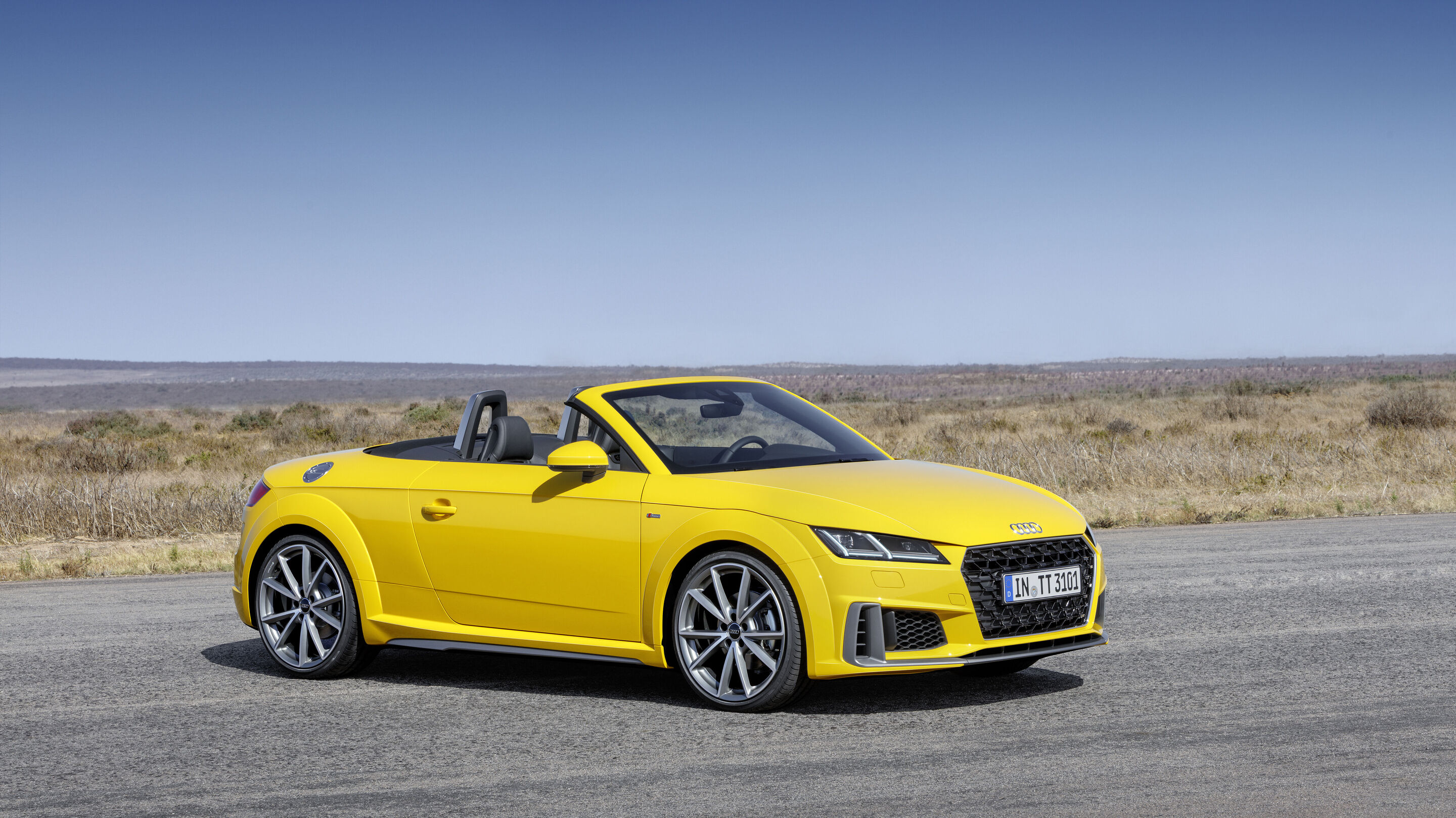 Audi TT Roadster (until 2023) - Static photo,
Colour: Vegas yellow