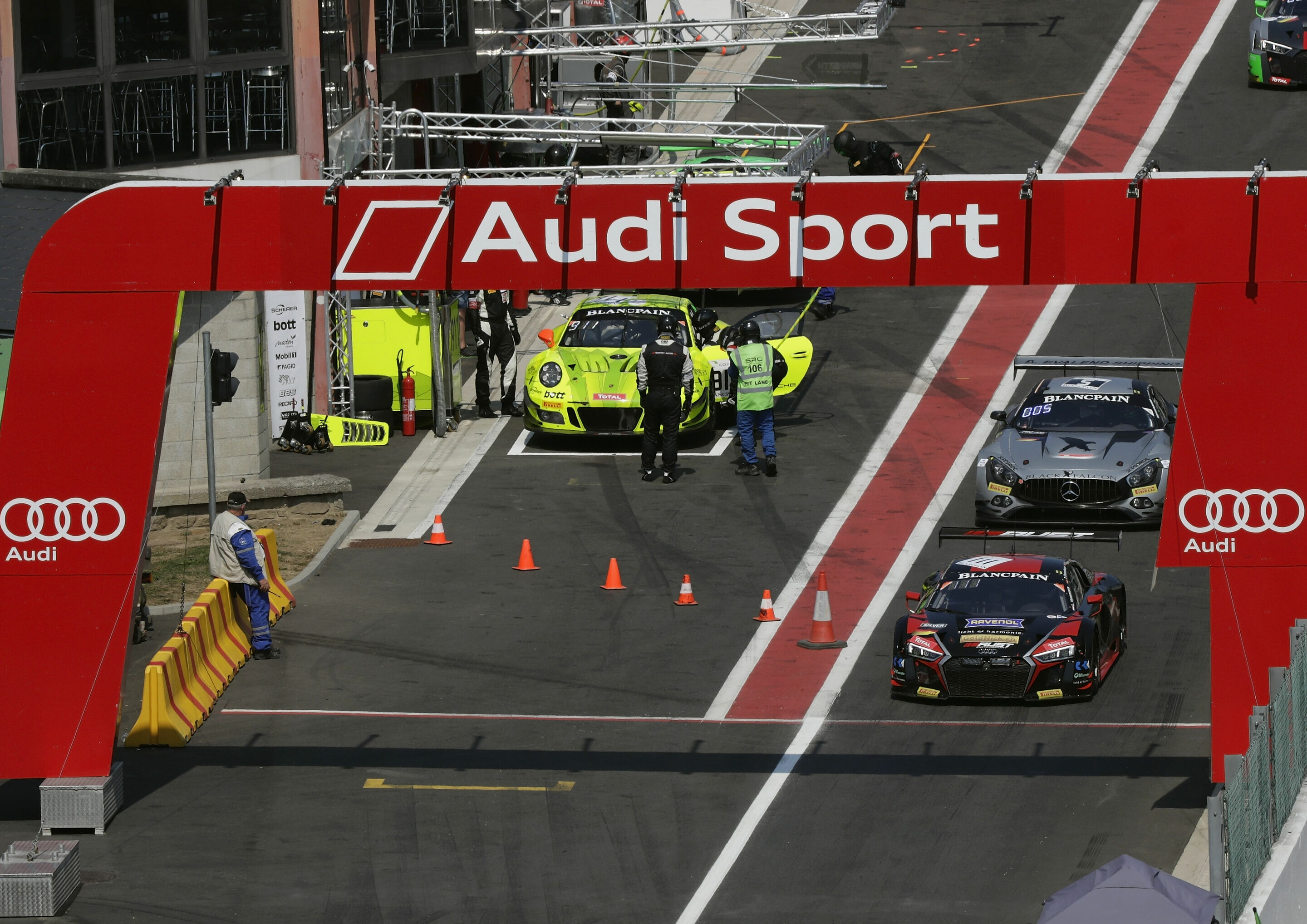24h Spa 2018 - Audi R8 LMS #111 (Aust Motorsport), Tobias Dauenhauer/Philipp Frommenwiler/Loris Hezemans/Nikolaj Rogivue