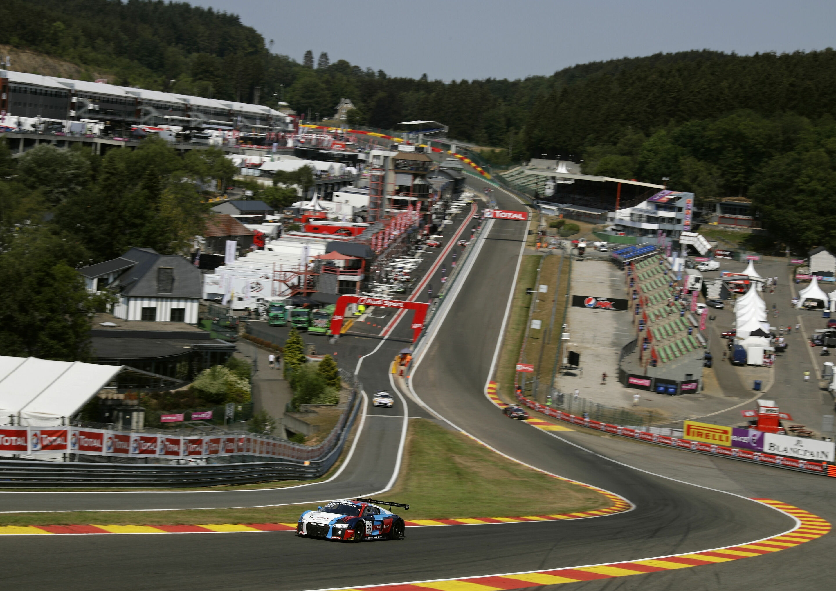24h Spa 2018 - Audi R8 LMS #25 (Audi Sport Team Saintéloc), Christopher Haase/Frédéric Vervisch/Markus Winkelhock