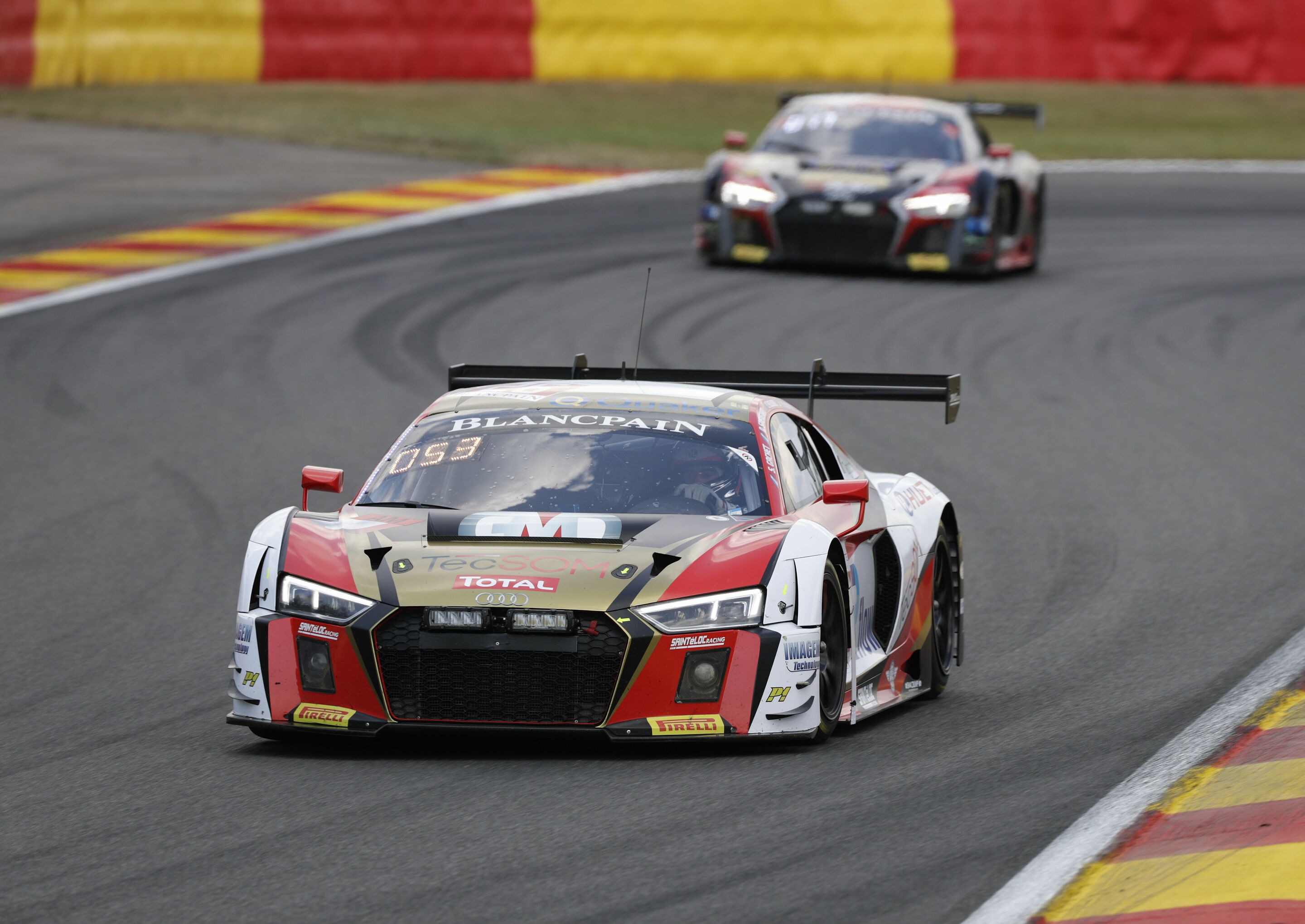 24h Spa 2018 - Audi R8 LMS #26 (Saintéloc Racing), Simon Gachet/Christian Kelders/Marc Rostan/Nyls Stievenart