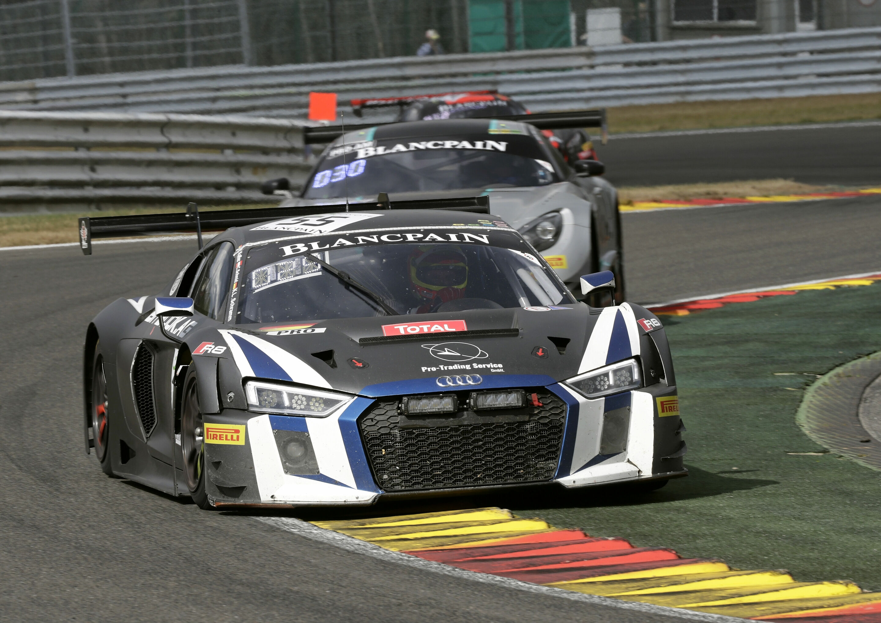 24h Spa 2018 - Audi R8 LMS #55 (Attempto Racing), Pierre Kaffer/Clemens Schmid/Kim-Luis Schramm