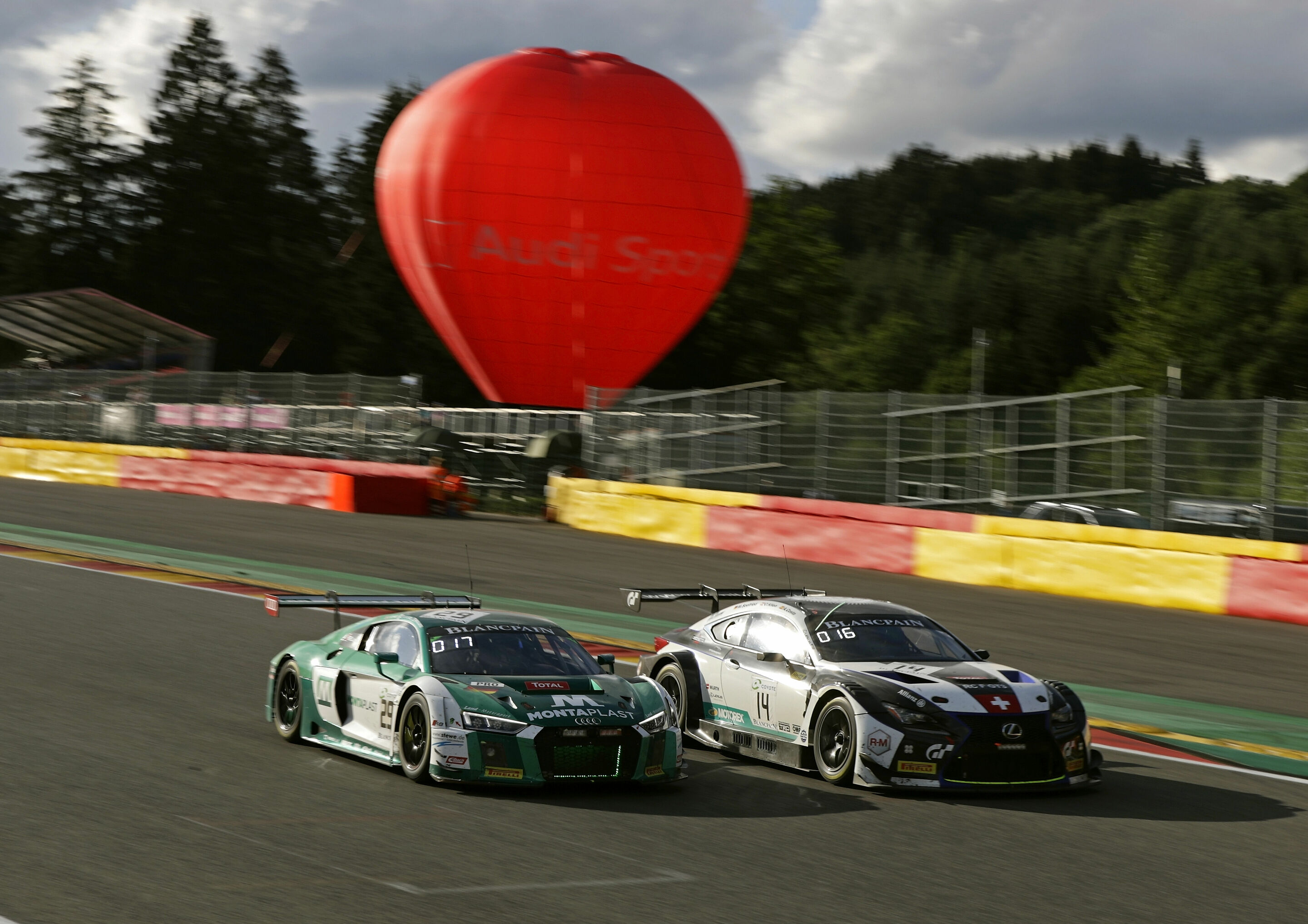 24h Spa 2018 - Audi R8 LMS #29 (Montaplast by Land-Motorsport), Kelvin van der Linde/Sheldon van der Linde/Jeffrey Schmidt
