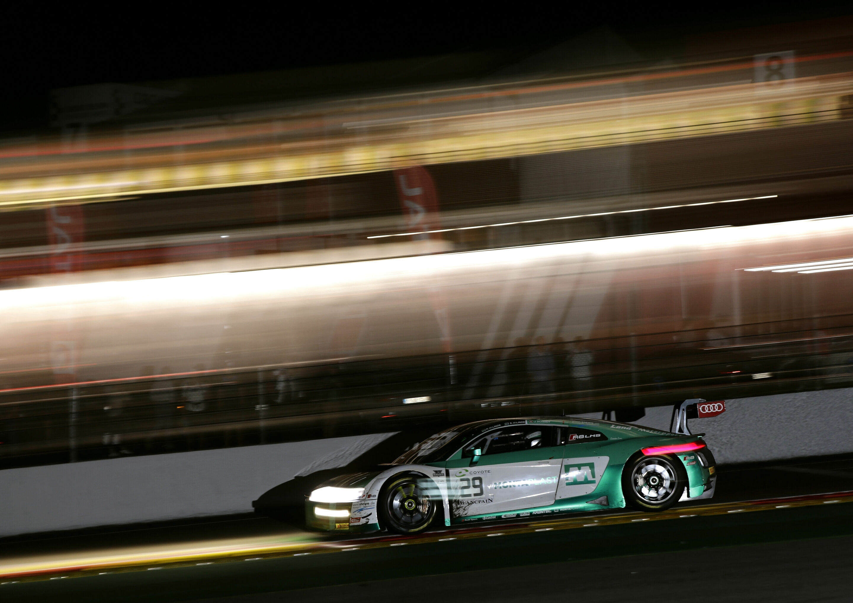 24h Spa 2018 - Audi R8 LMS #29 (Montaplast by Land-Motorsport), Kelvin van der Linde/Sheldon van der Linde/Jeffrey Schmidt