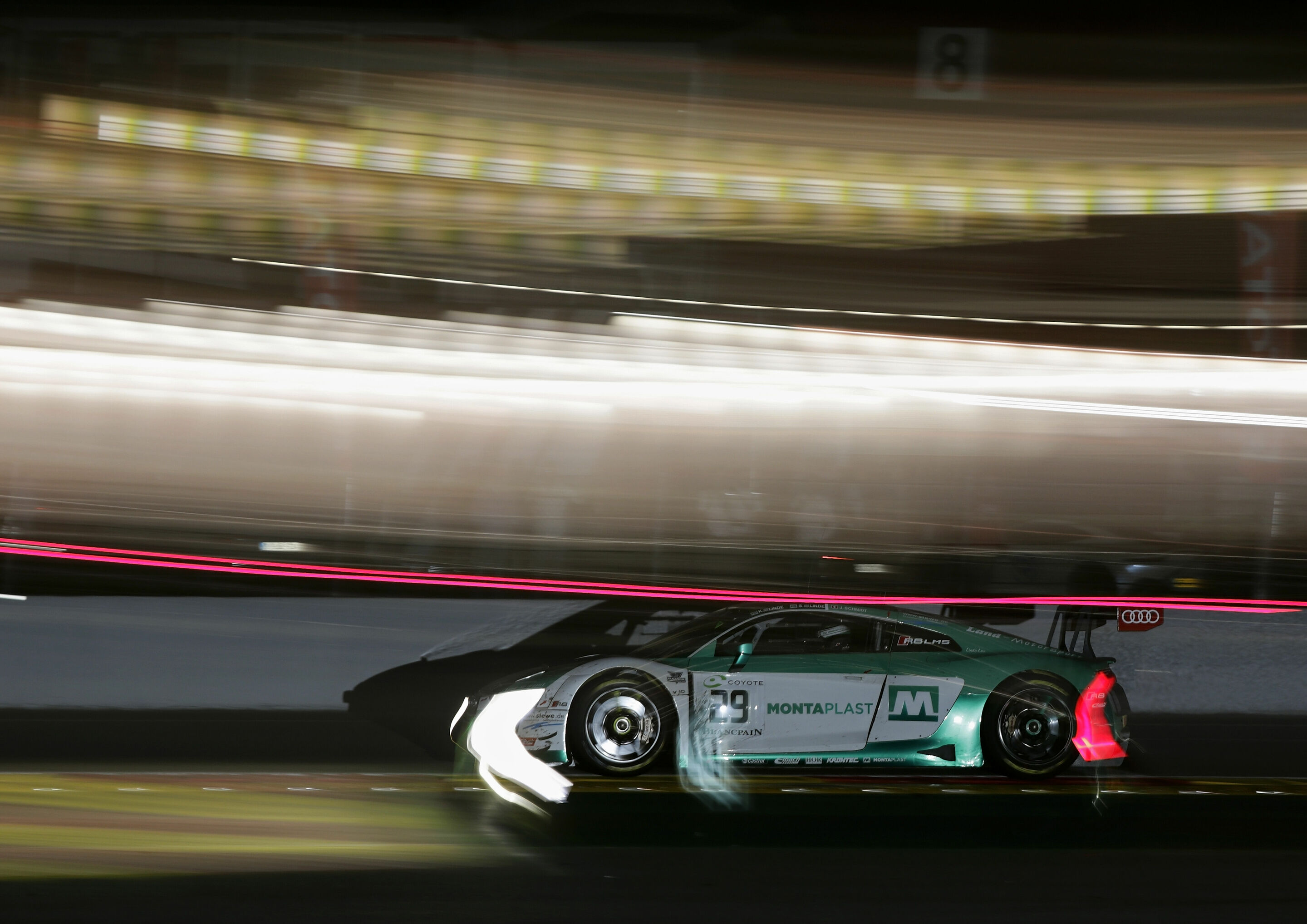 24h Spa 2018 - Audi R8 LMS #29 (Montaplast by Land-Motorsport), Kelvin van der Linde/Sheldon van der Linde/Jeffrey Schmidt
