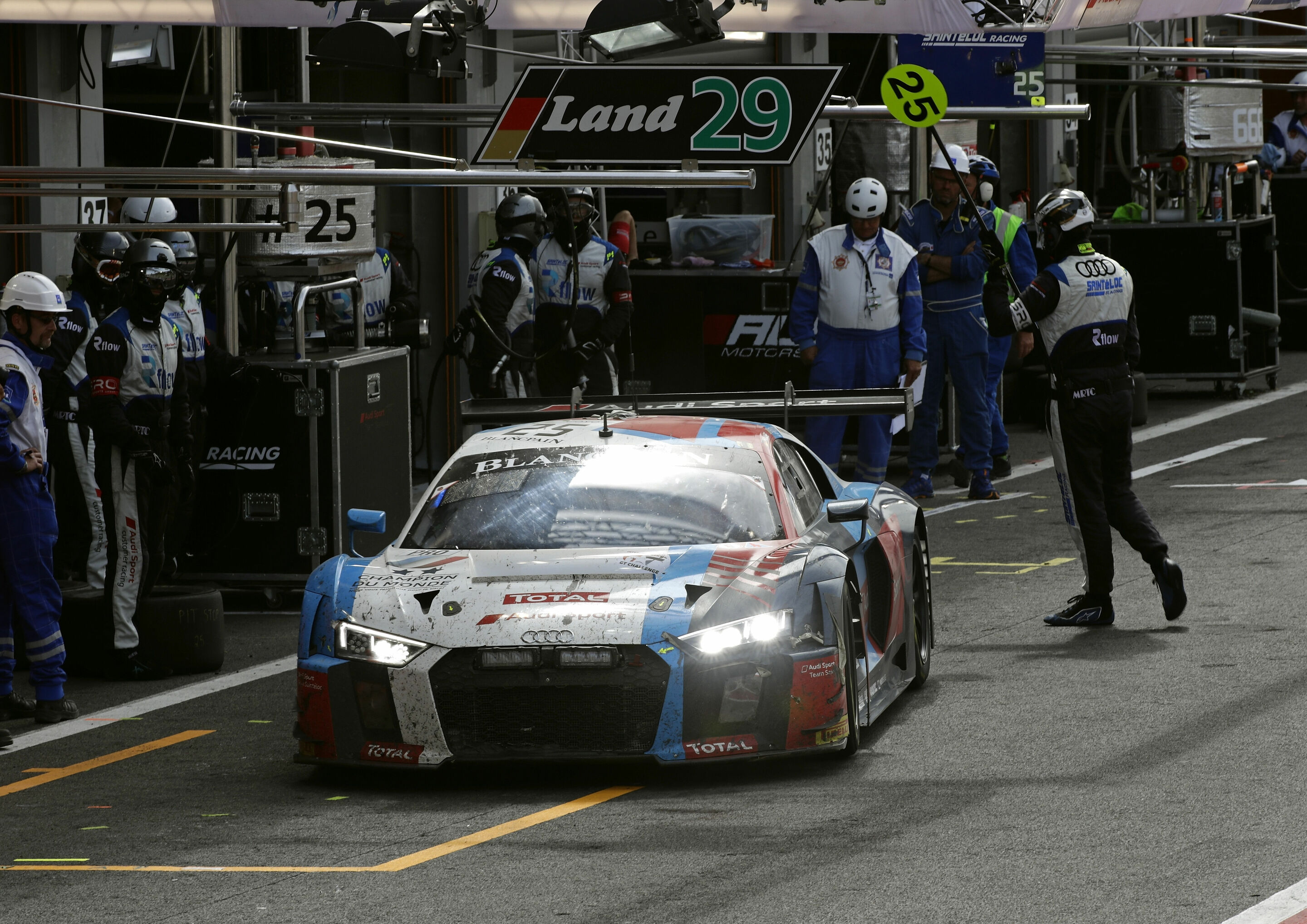 24h Spa 2018 - Audi R8 LMS #25 (Audi Sport Team Saintéloc), Christopher Haase/Frédéric Vervisch/Markus Winkelhock