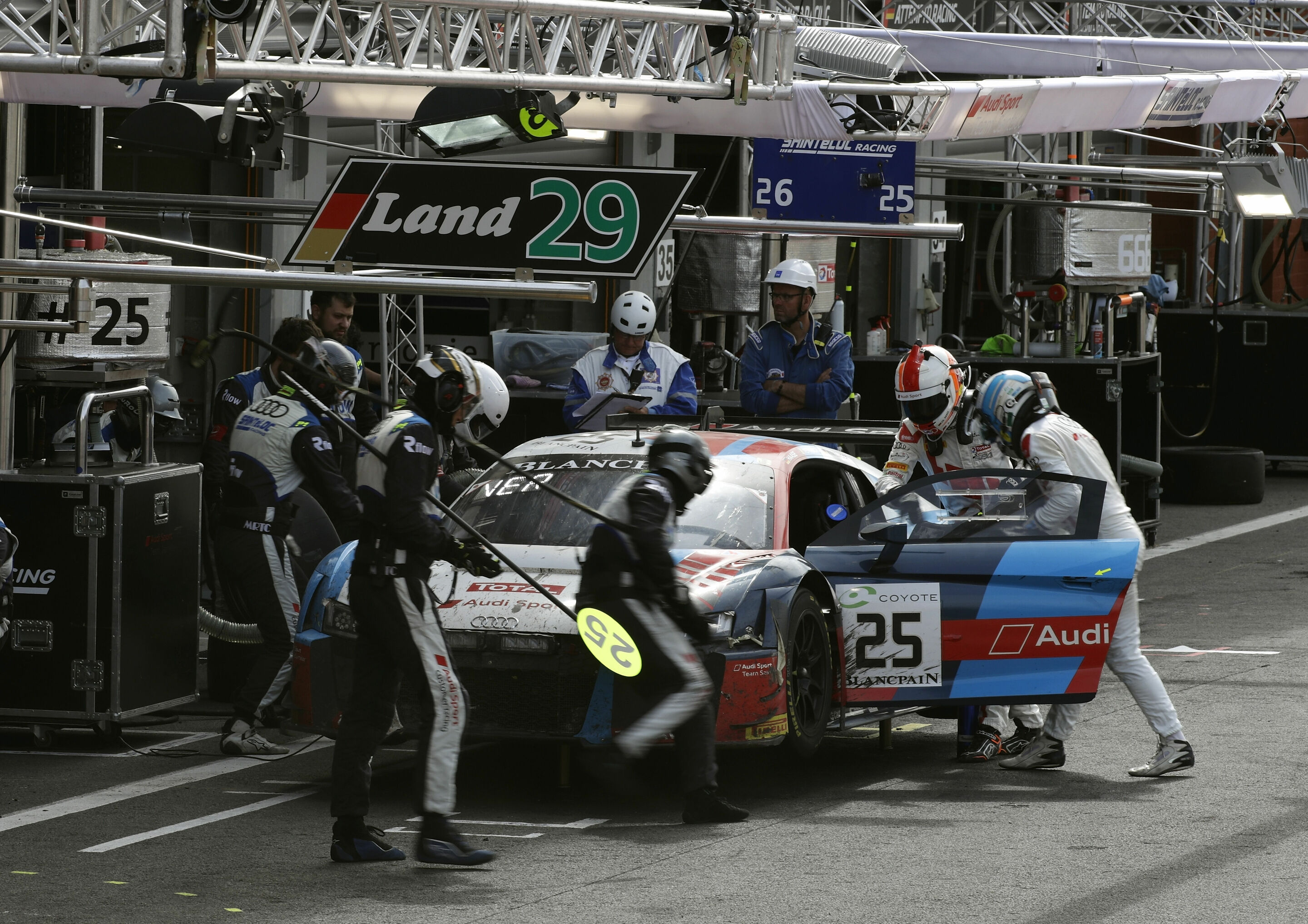 24h Spa 2018 - Audi R8 LMS #25 (Audi Sport Team Saintéloc), Christopher Haase/Frédéric Vervisch/Markus Winkelhock