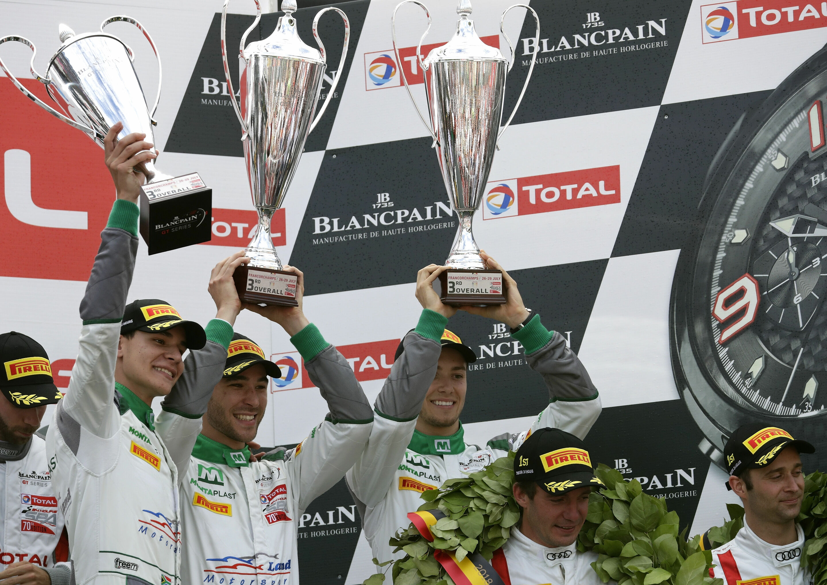 24h Spa 2018 - Sheldon van der Linde, Kelvin van der Linde, Jeffrey Schmidt