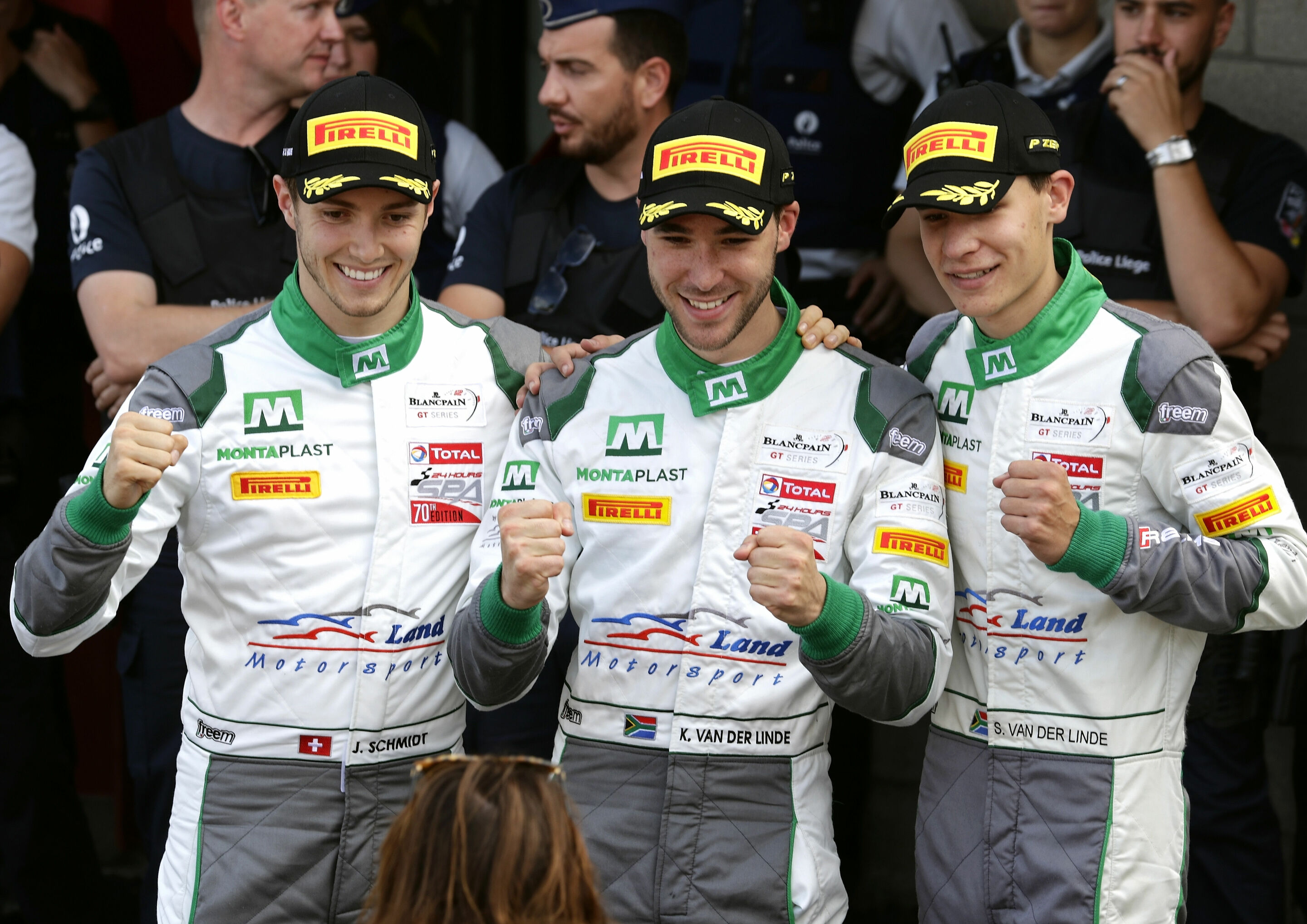 24h Spa 2018 - Jeffrey Schmidt, Kelvin van der Linde, Sheldon van der Linde