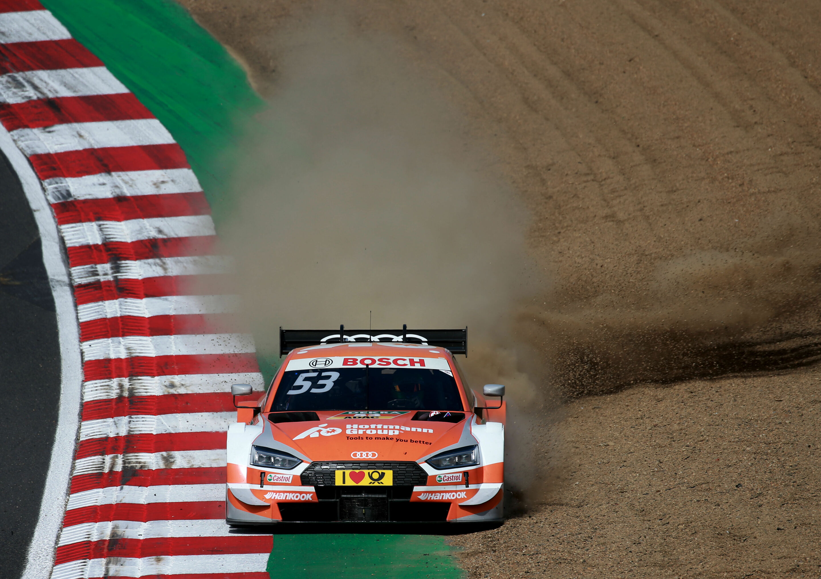 DTM Brands Hatch 2018 - Hoffmann Group Audi RS 5 DTM #53 (Audi Sport Team Rosberg), Jamie Green