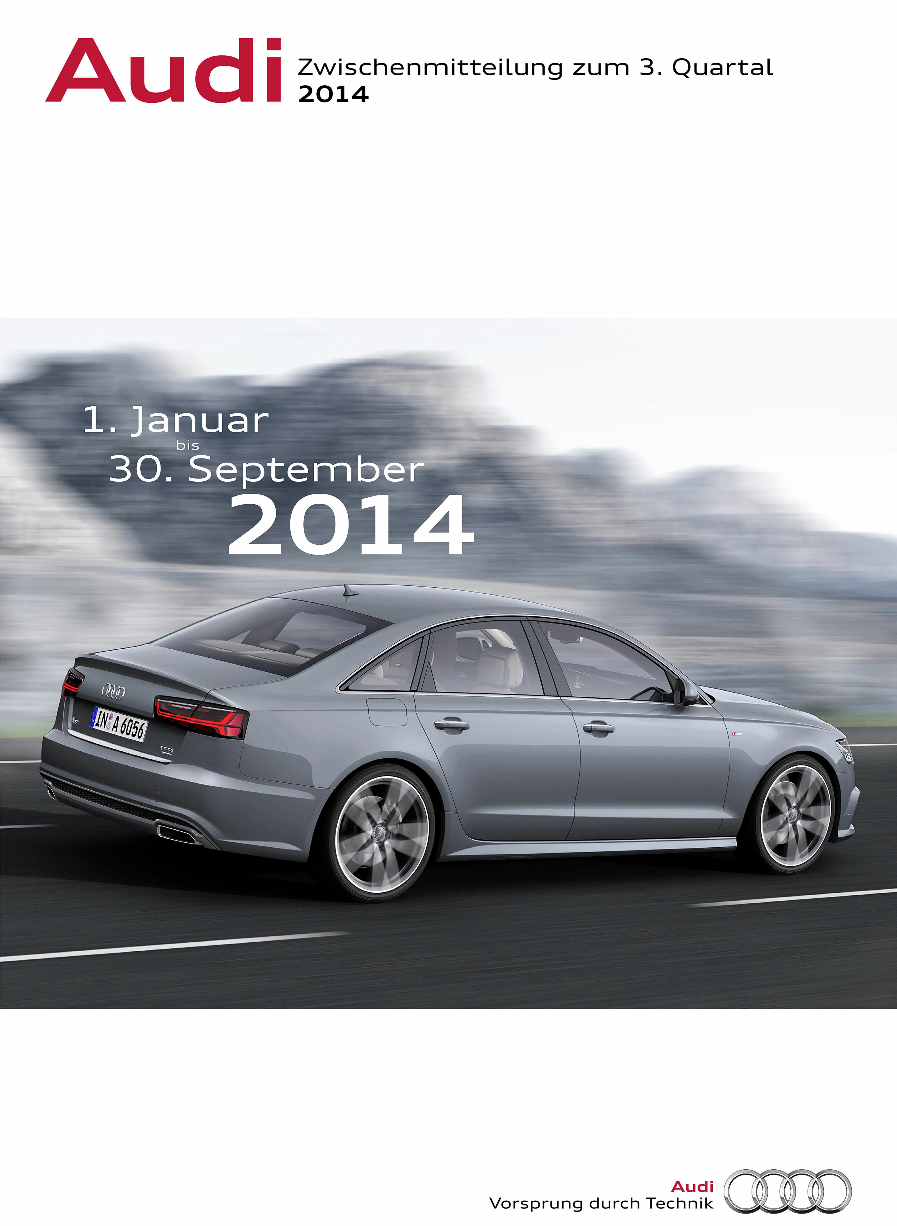 Zwischenmitteilung zum 3. Quartal 2014