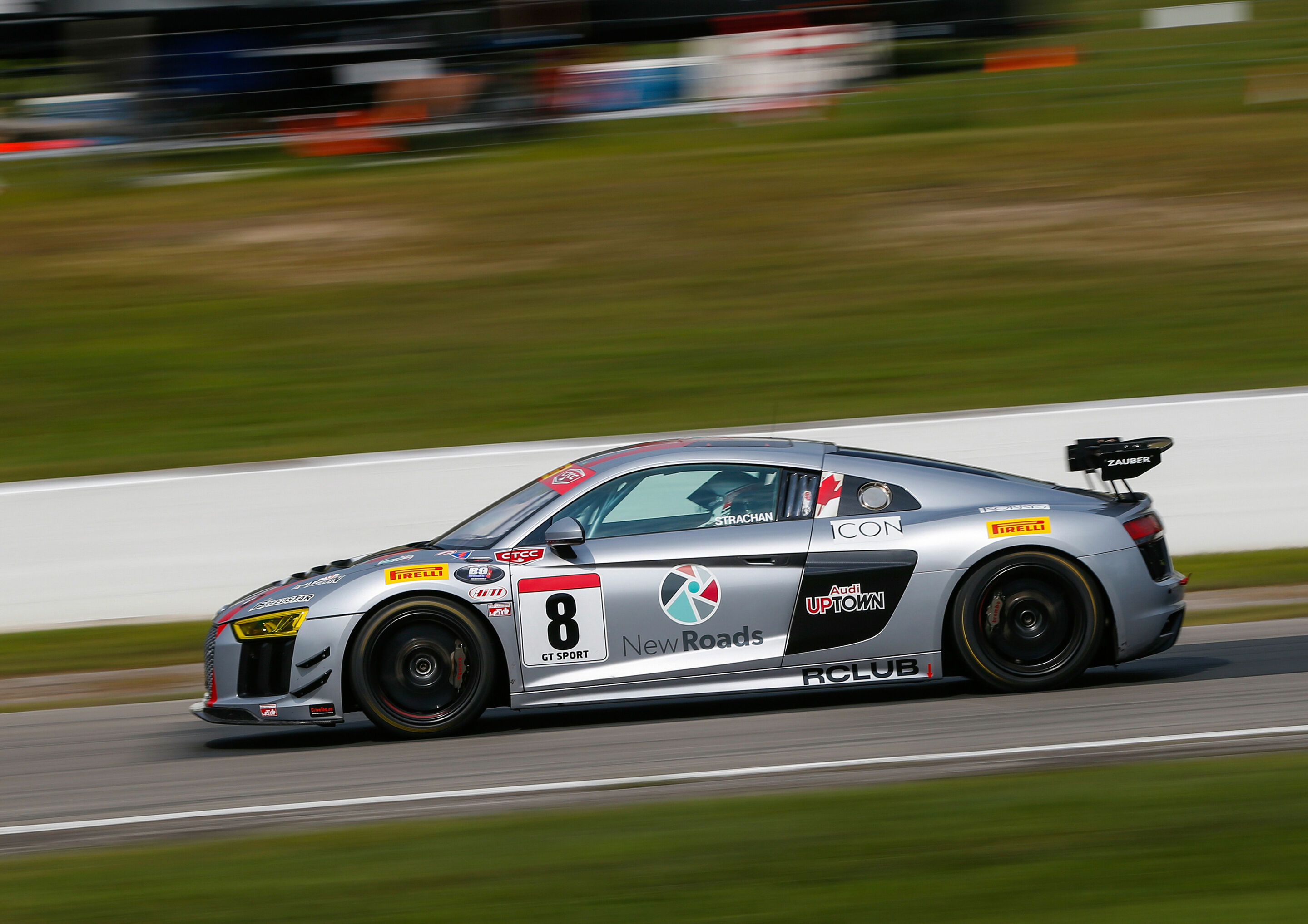 Canadian Touring Car Championship 2018 - Audi R8 LMS GT4 #8 (New Road Automotive Group by Speedstar Motorsport), Malcolm Strachan