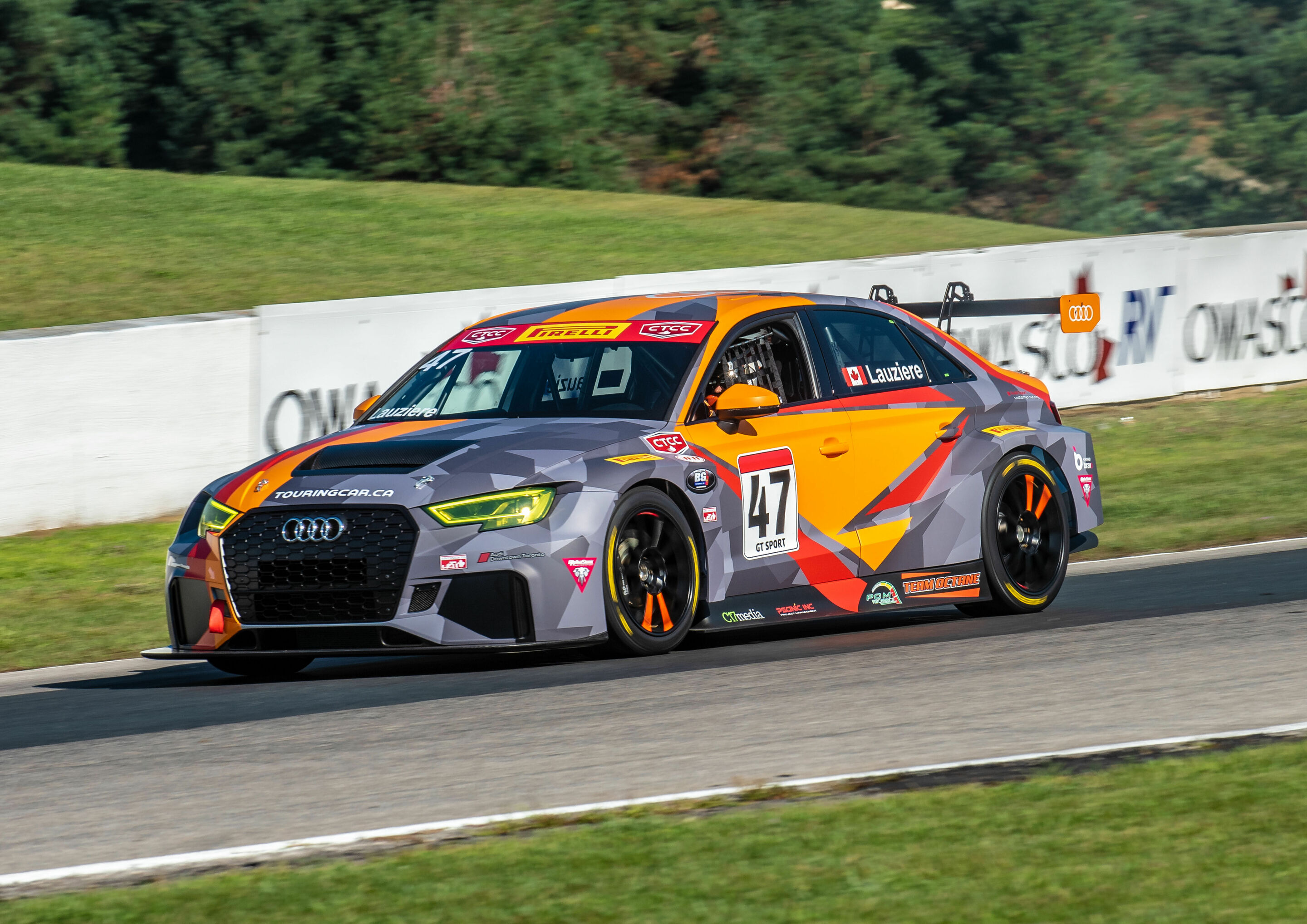 Canadian Touring Car Championship 2018 - Audi RS 3 LMS #47 (Alphasonic Motorsport), Alain Lauziere