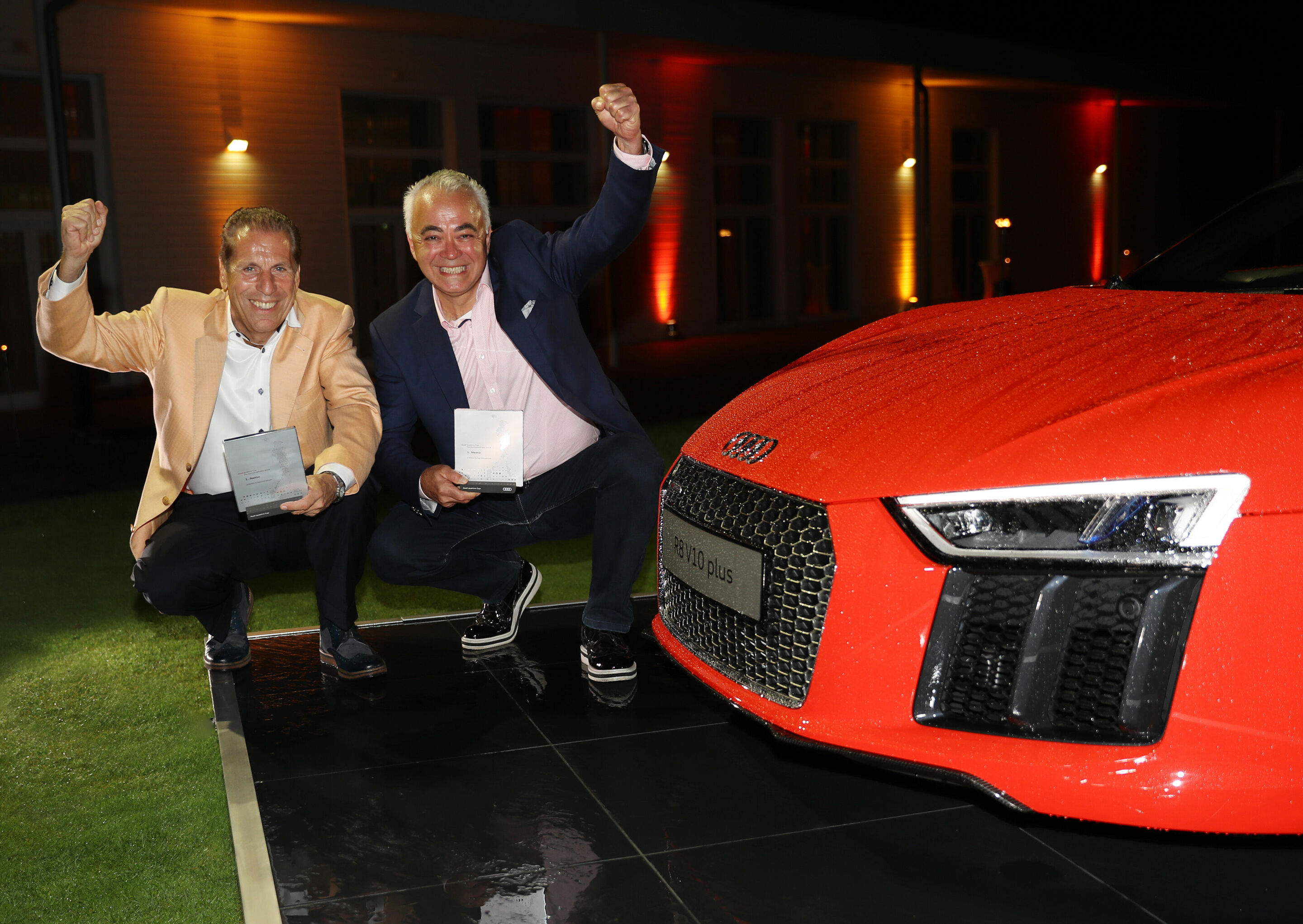 Audi quattro Cup 2018 - German Final - Peter Hünnighausen from Golfclub Salzgitter and Ridvan Abay from Golfclub Laineck-Bayreuth