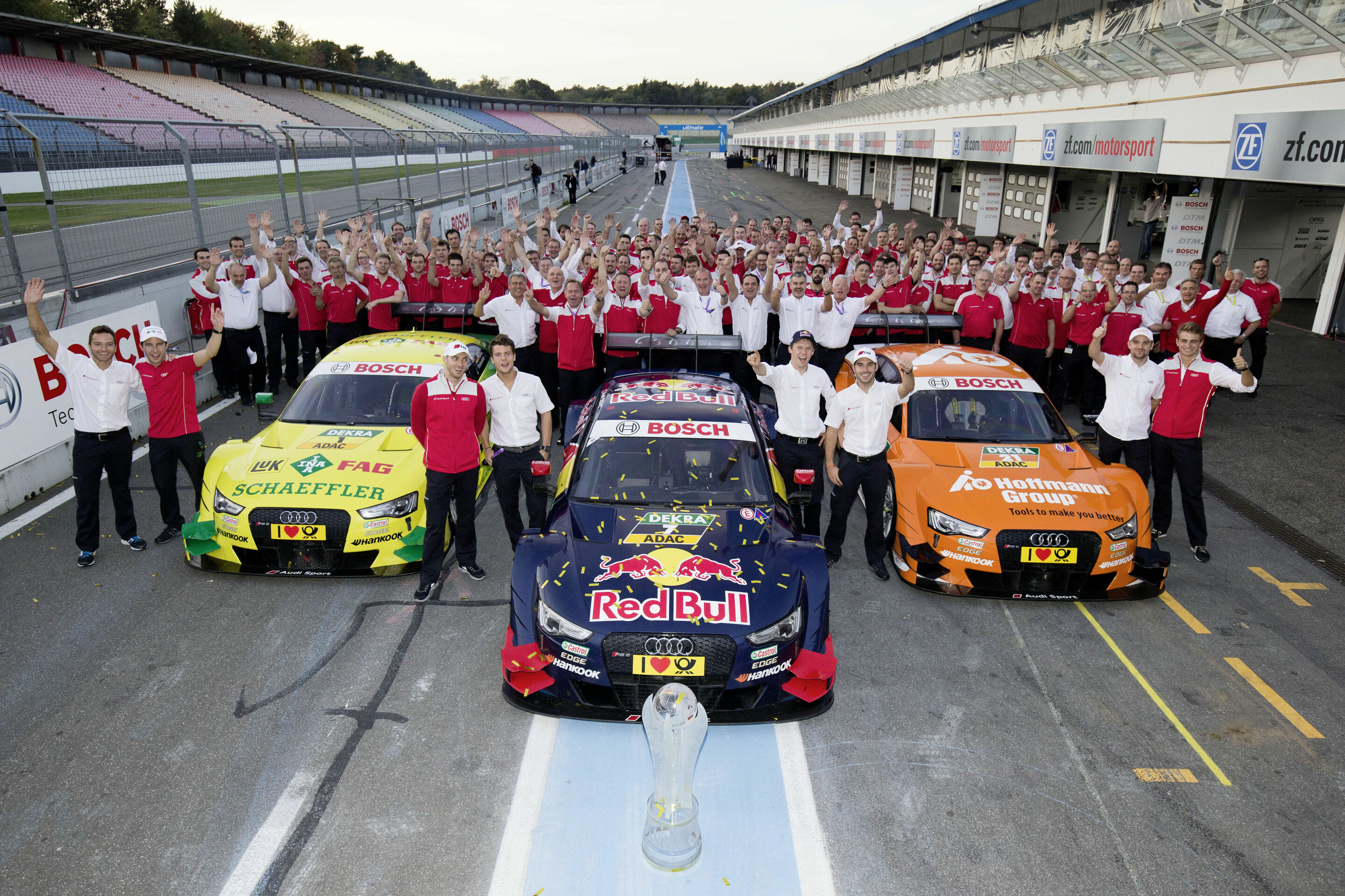 Audi und das Projekt „DTM 2015“ - 2014: Herstellertitel für Audi in der DTM