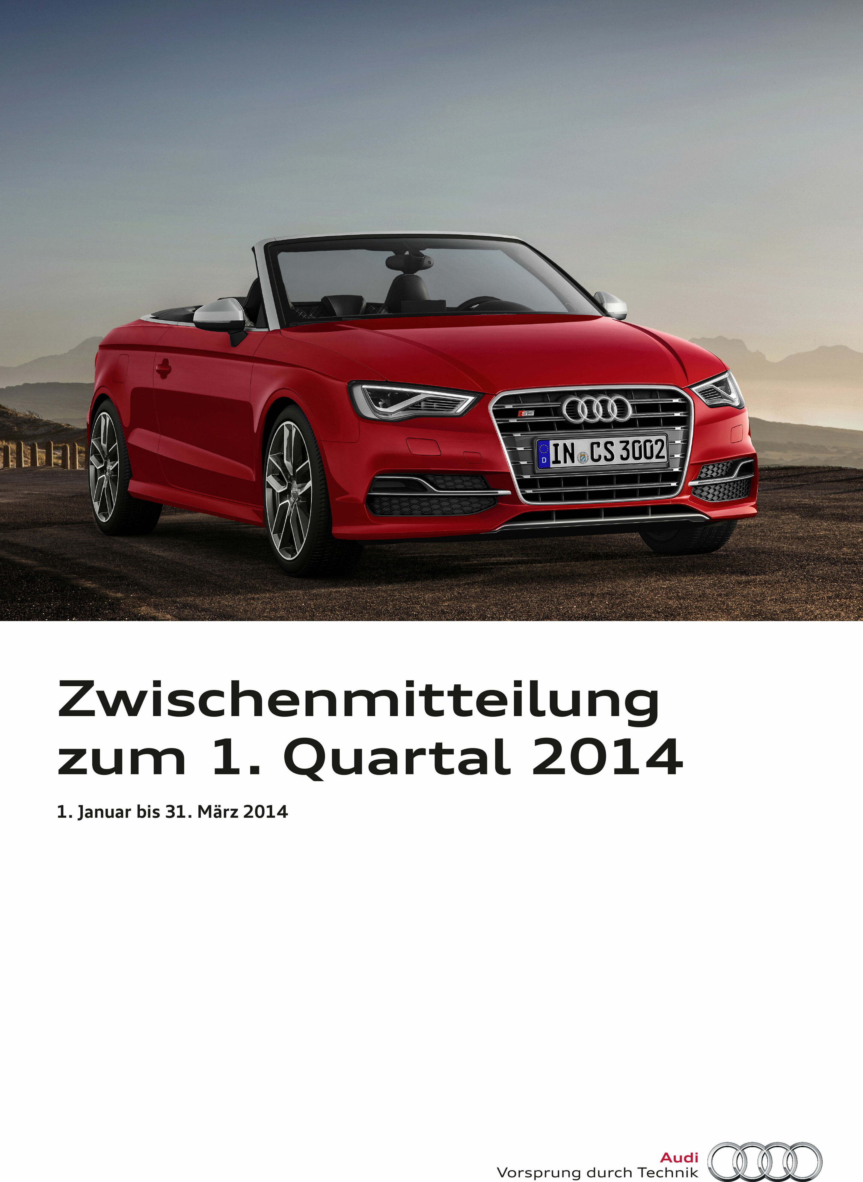 Zwischenmitteilung zum 1. Quartal 2014 - Zwischenmitteilung zum 1. Quartal 2014