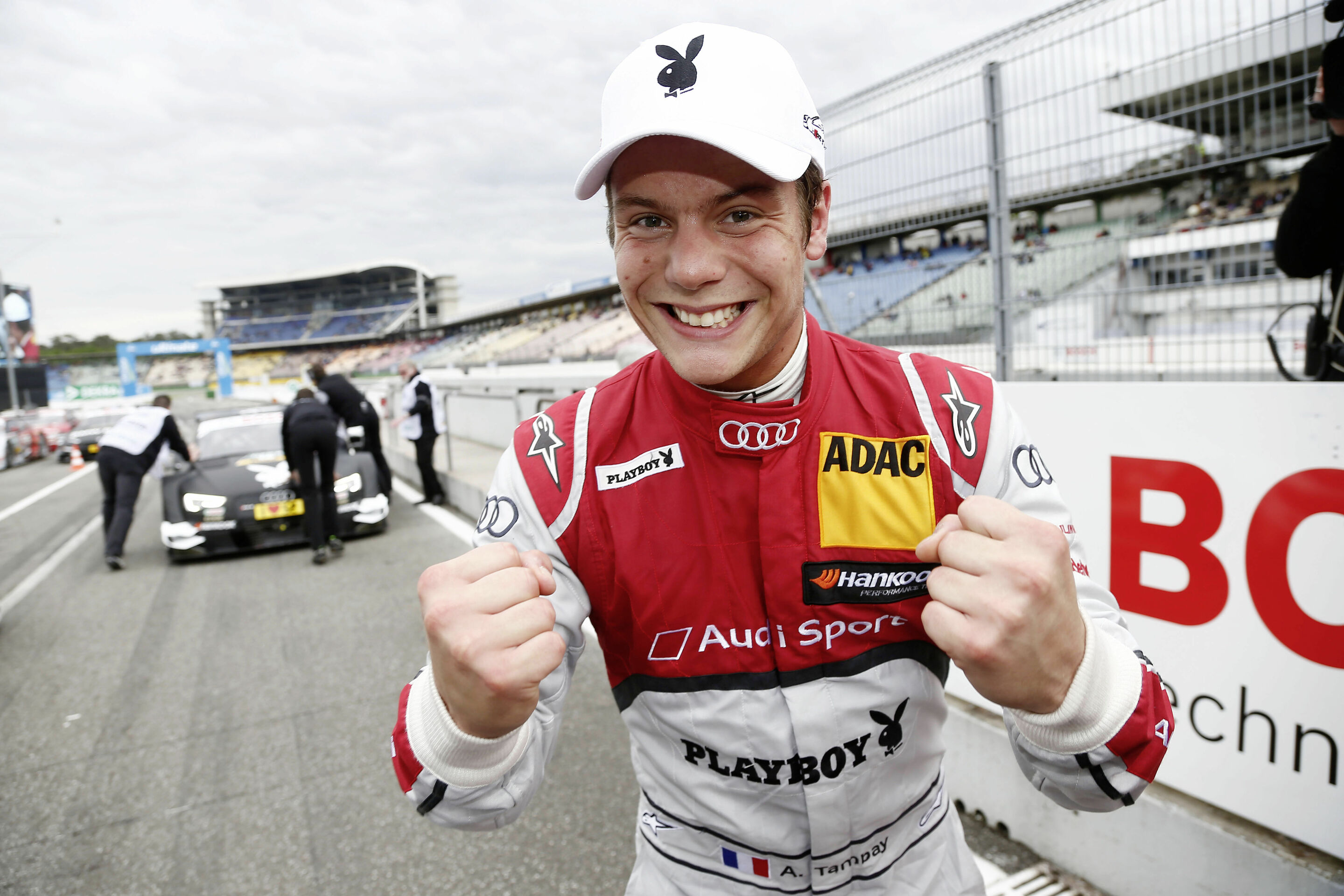 Pole position for Adrien Tambay and Audi at DTM season opener - Playboy Audi RS 5 DTM #16 (Audi Sport Team Abt), Adrien Tambay