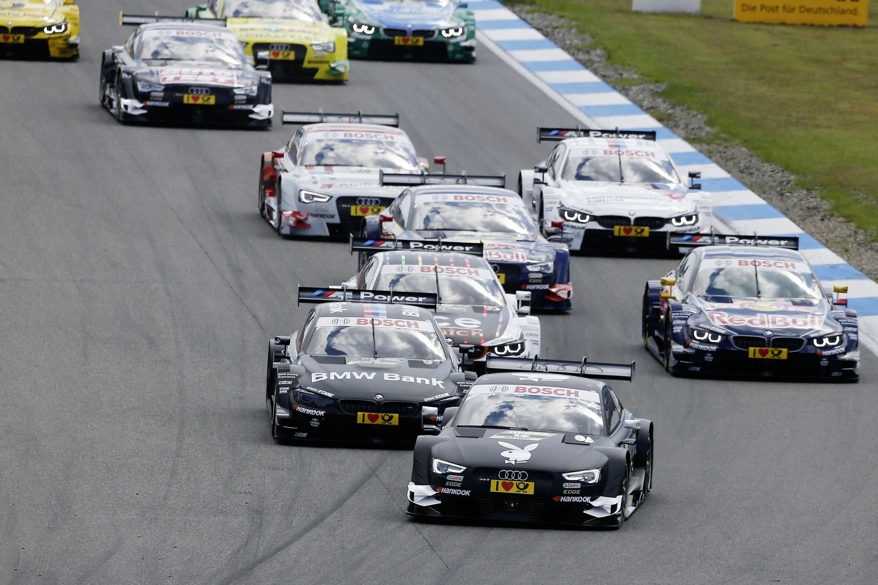 Starker DTM-Auftakt für Audi - Playboy Audi RS 5 DTM #16 (Audi Sport Team Abt), Adrien Tambay