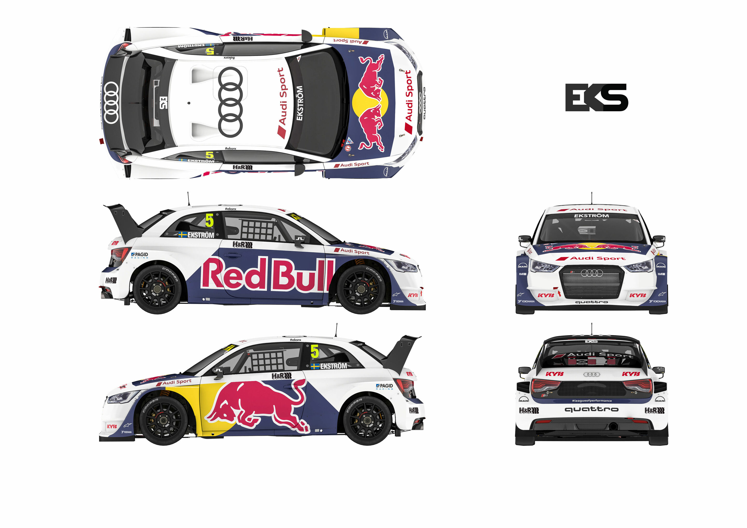Nitro World Games 2018 - Audi S1 EKS RX quattro #5 (EKS Audi Sport), Mattias Ekström