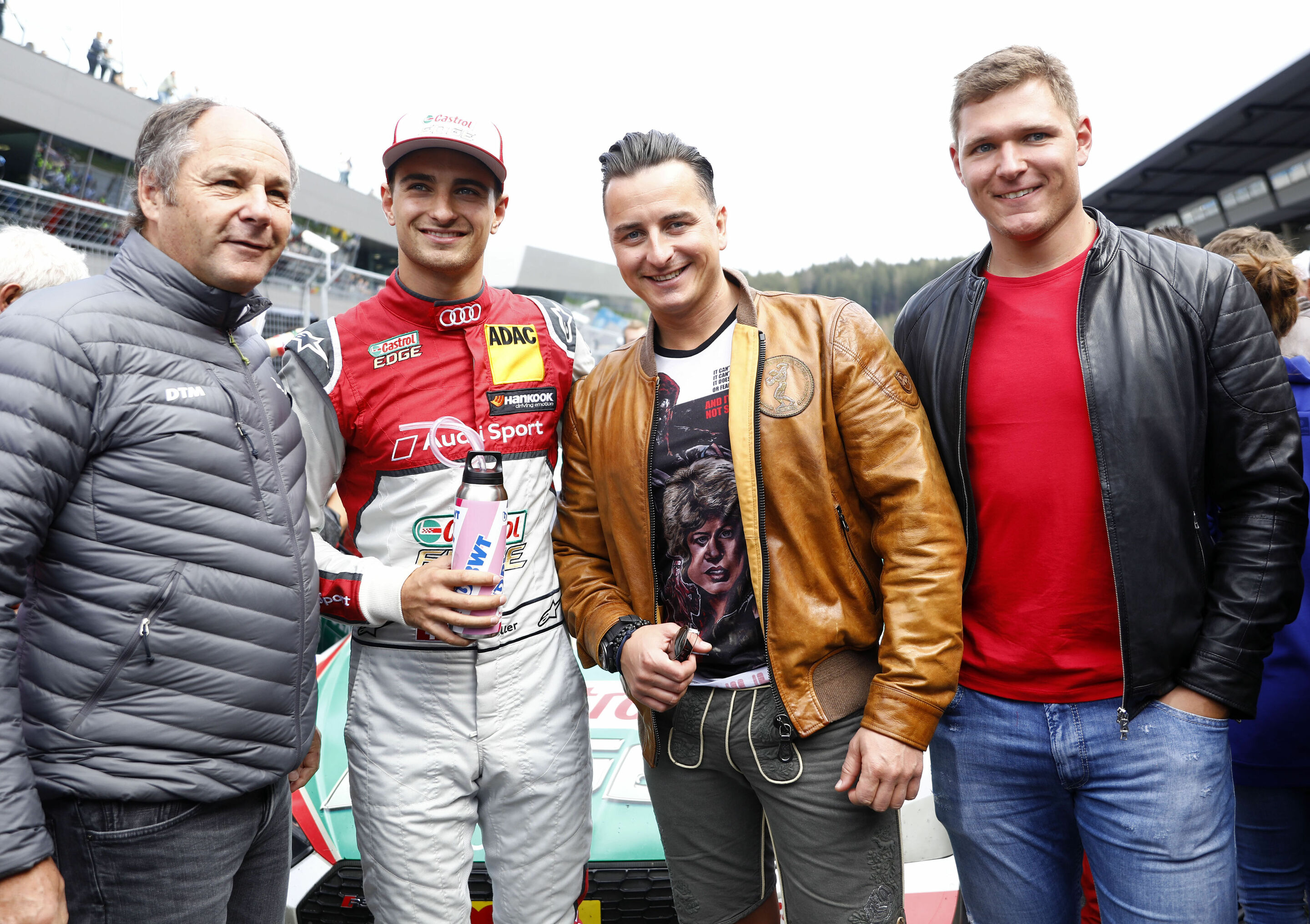 DTM Spielberg 2018 - Gerhard Berger, Nico Müller, Andreas Gabalier, Thomas Dreßen