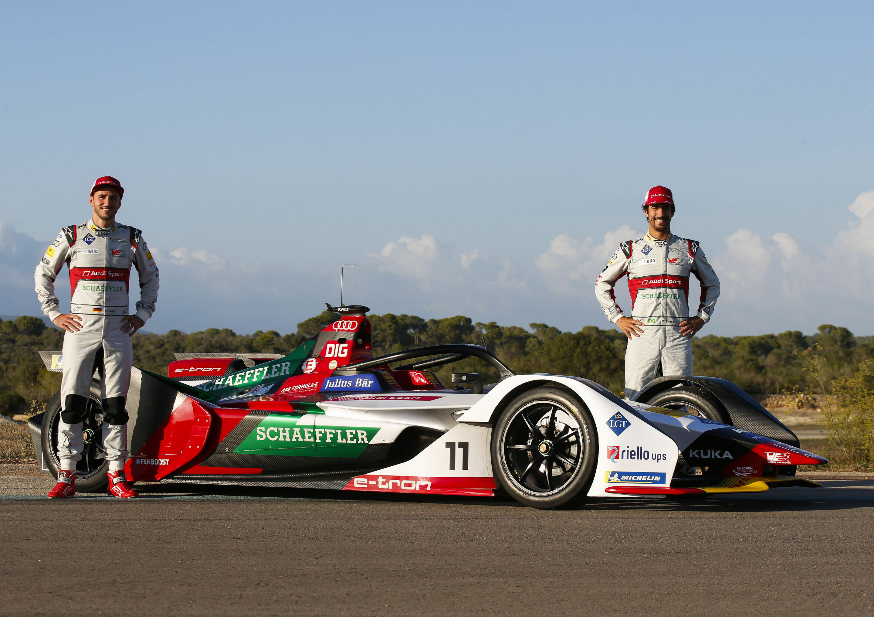 Audi e-tron FE05 - Daniel Abt, Lucas di Grassi