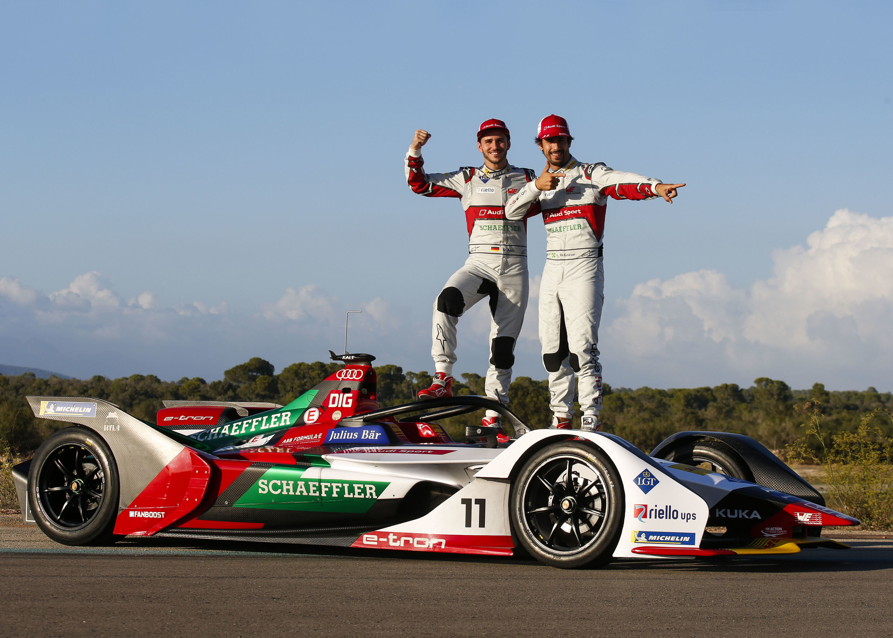 Audi e-tron FE05 - Daniel Abt, Lucas di Grassi