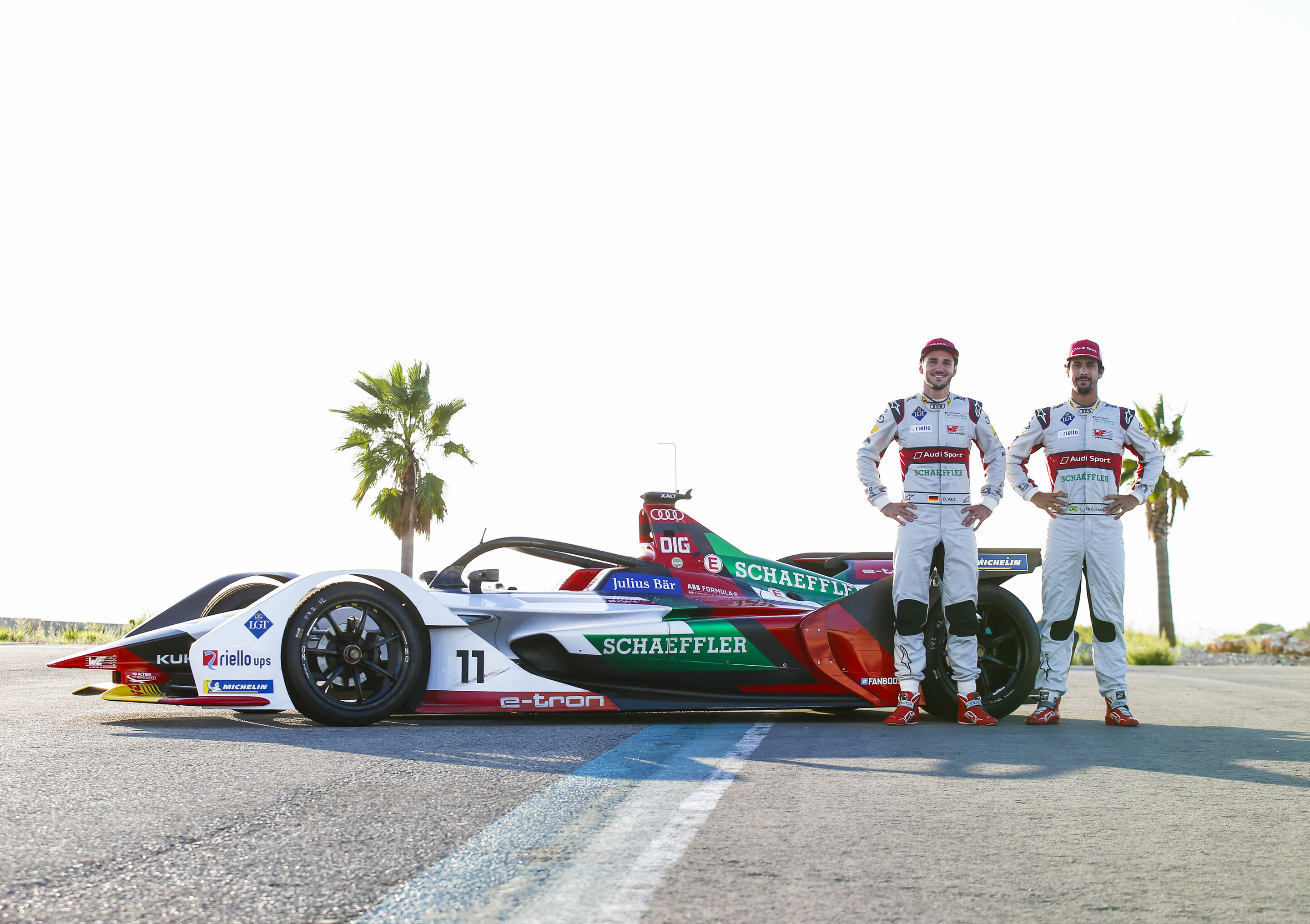 Audi e-tron FE05 - Daniel Abt, Lucas di Grassi