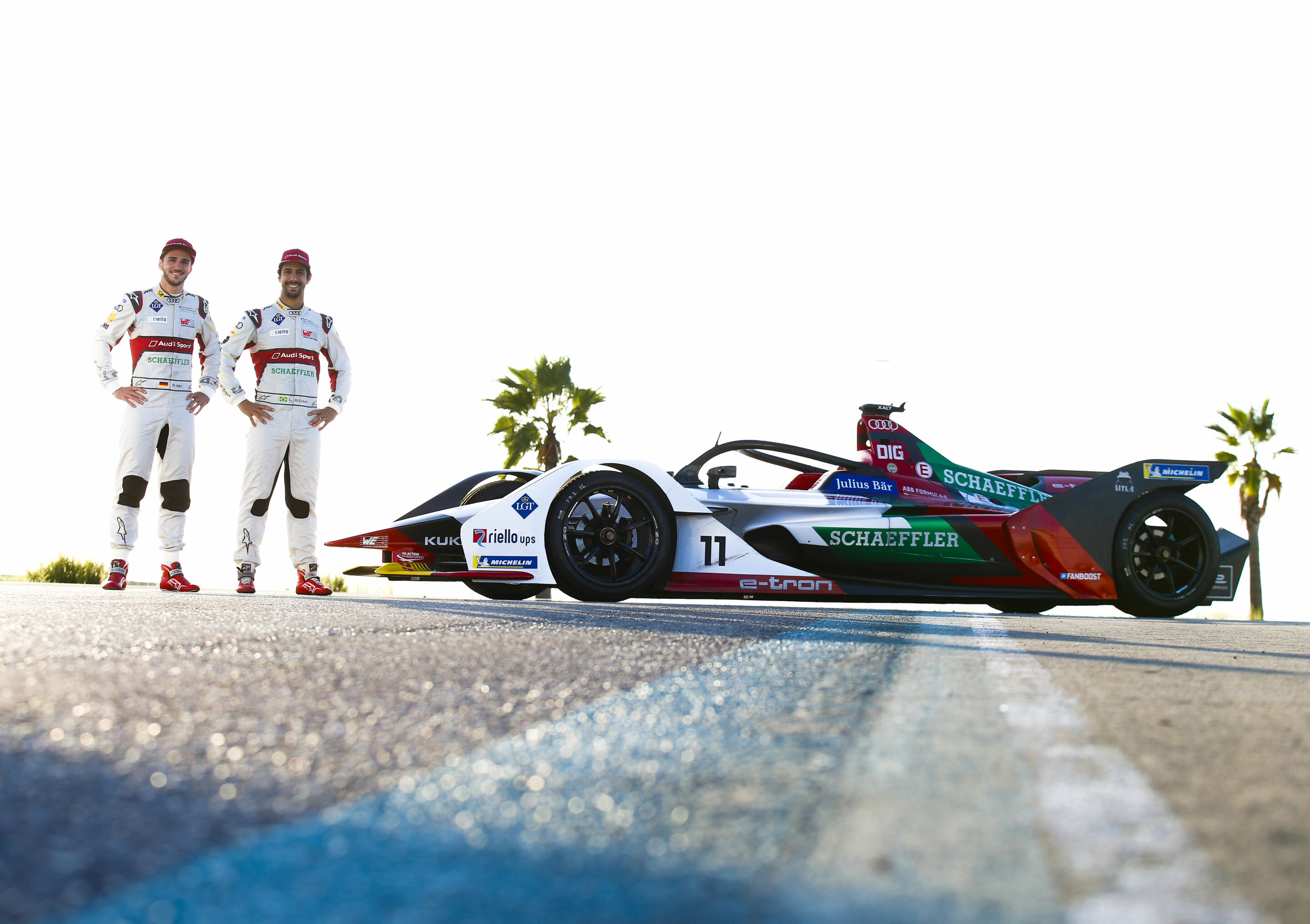 Audi e-tron FE05 - Daniel Abt, Lucas di Grassi