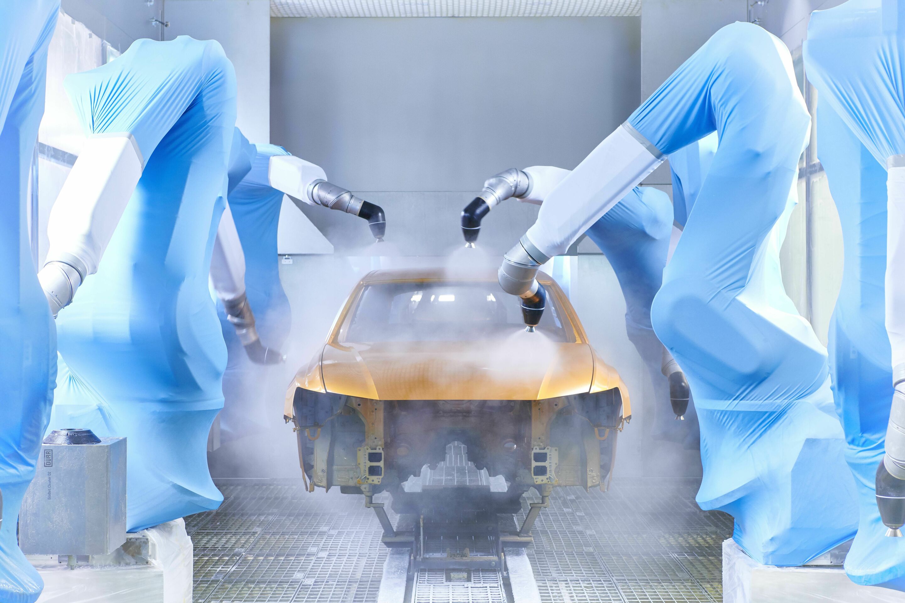 Audi Site Bratislava - Production of the Audi Q8: Paint shop