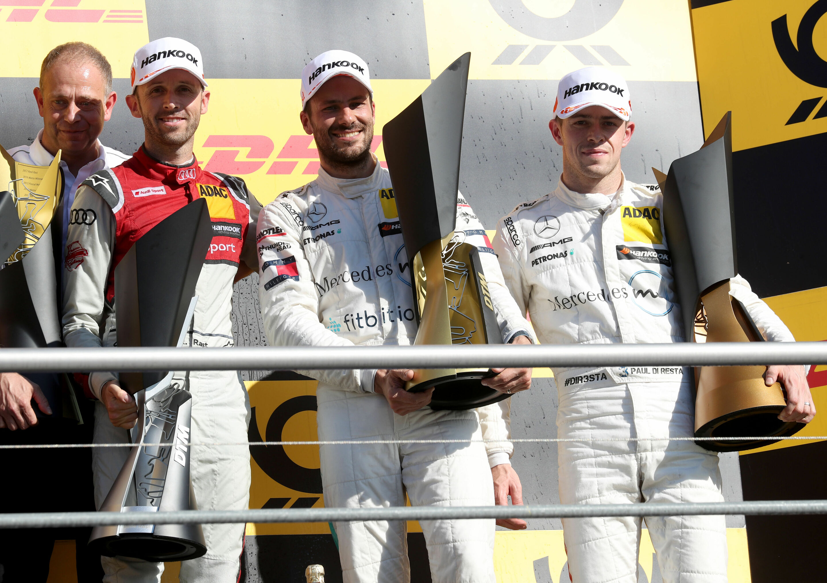 DTM Finale Hockenheim 2018 - René Rast, Gary Paffett, Paul di Resta