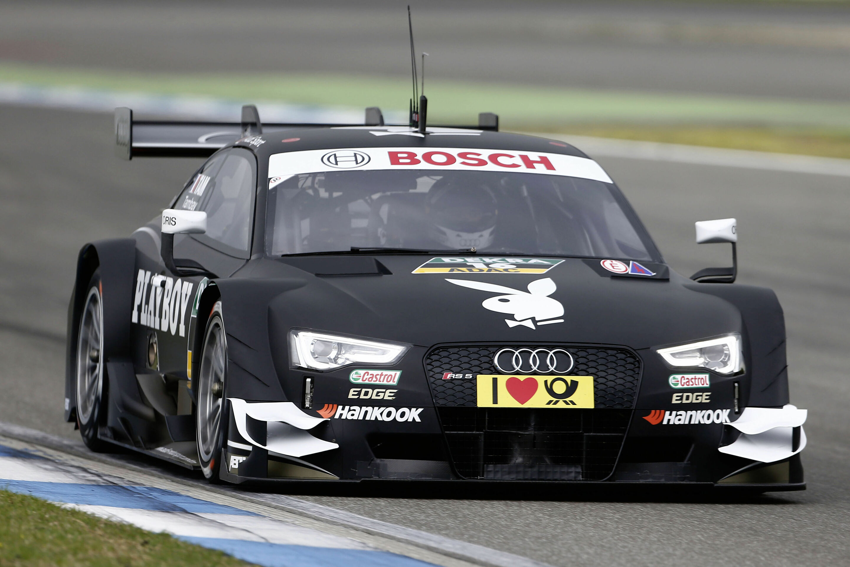 Audi-Pilot Tambay startet mit Playboy in der DTM - Playboy Audi RS 5 DTM (Audi Sport Team Abt)