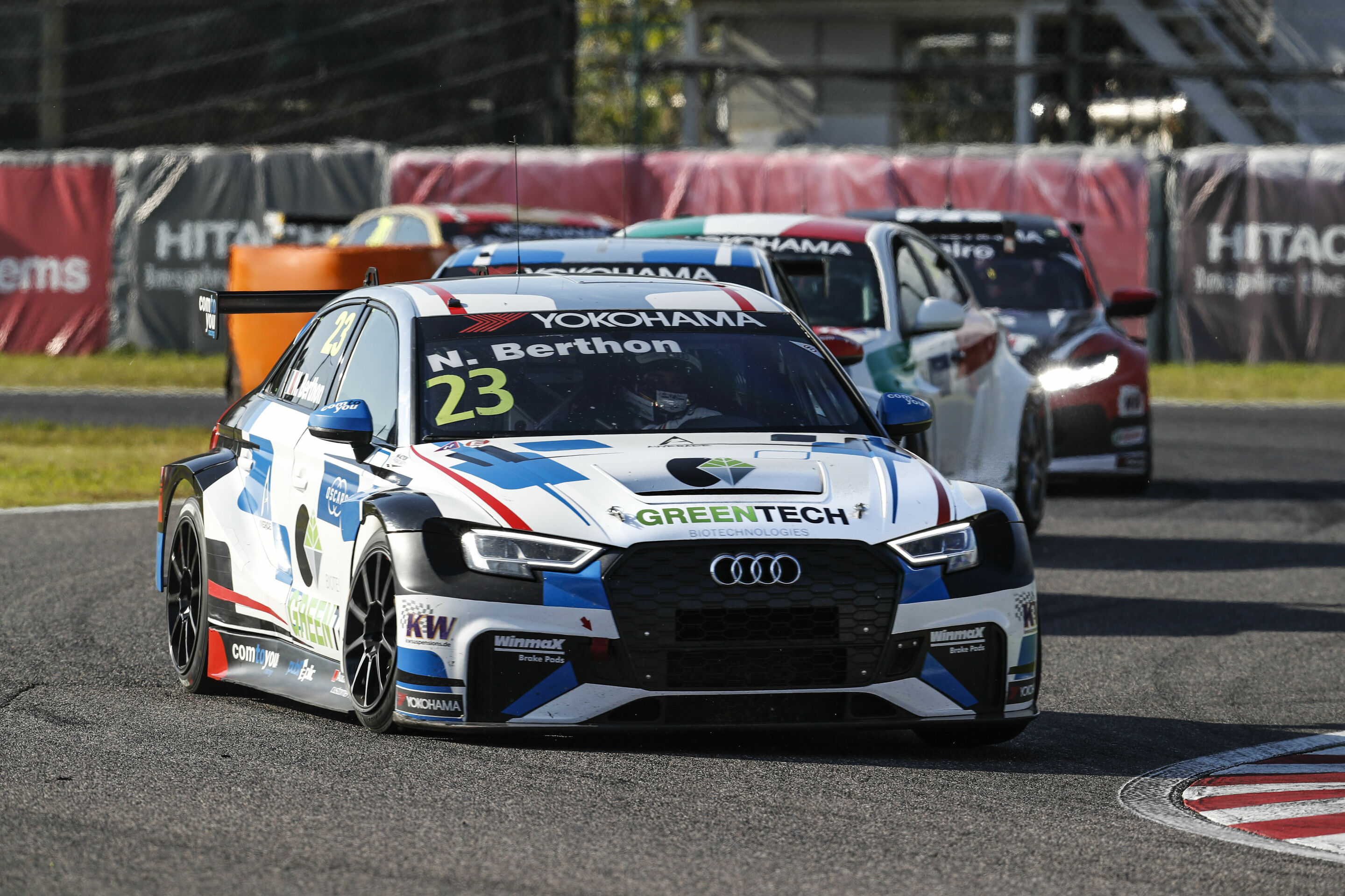 WTCR – FIA-Tourenwagen-Weltcup 2018 - Audi RS 3 LMS #23 (Comtoyou Racing), Nathanaël Berthon