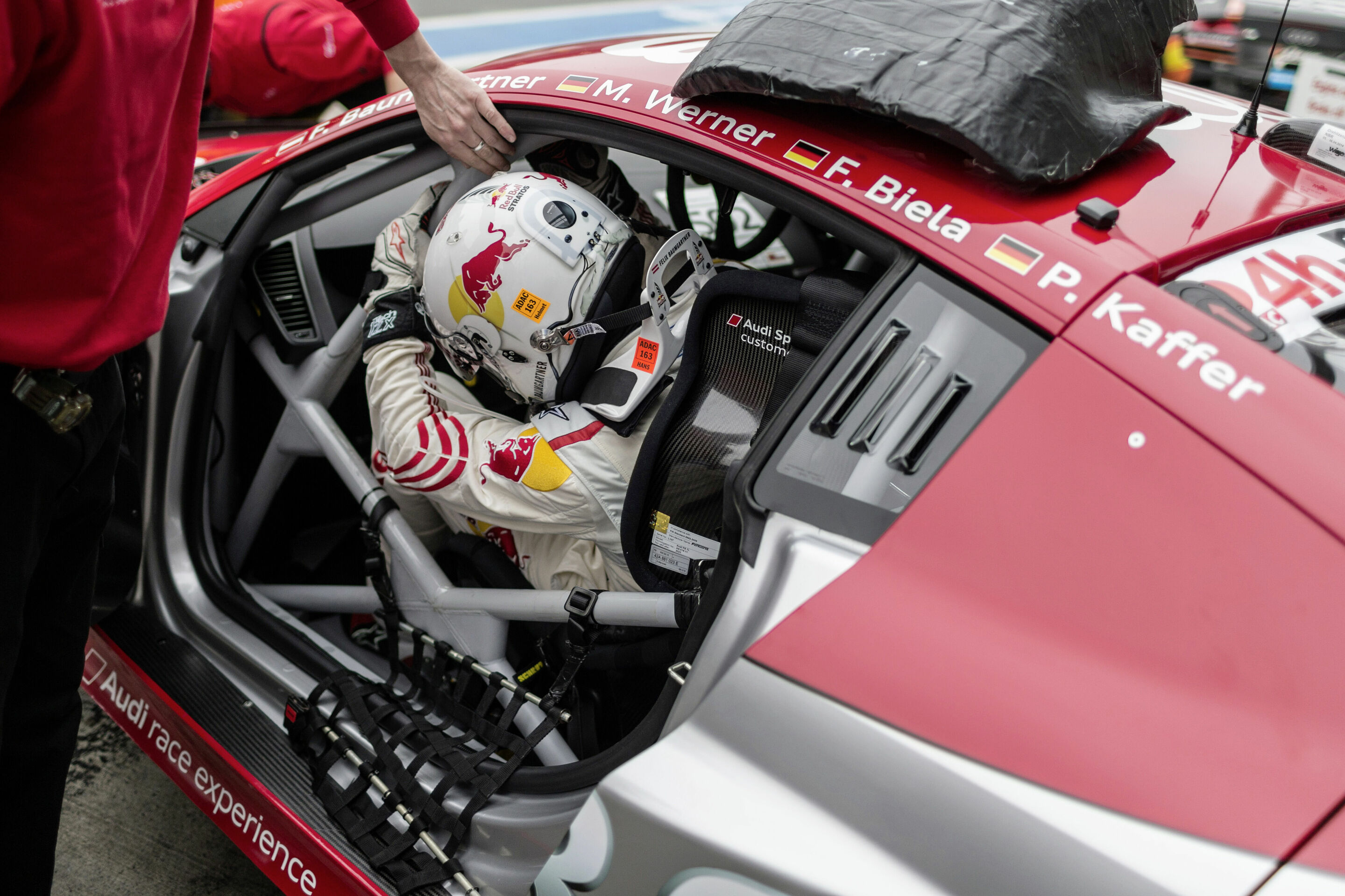Felix Baumgartner to drive Audi R8 at Nürburgring 24 Hours - Felix Baumgartner enters the R8 LMS ultra