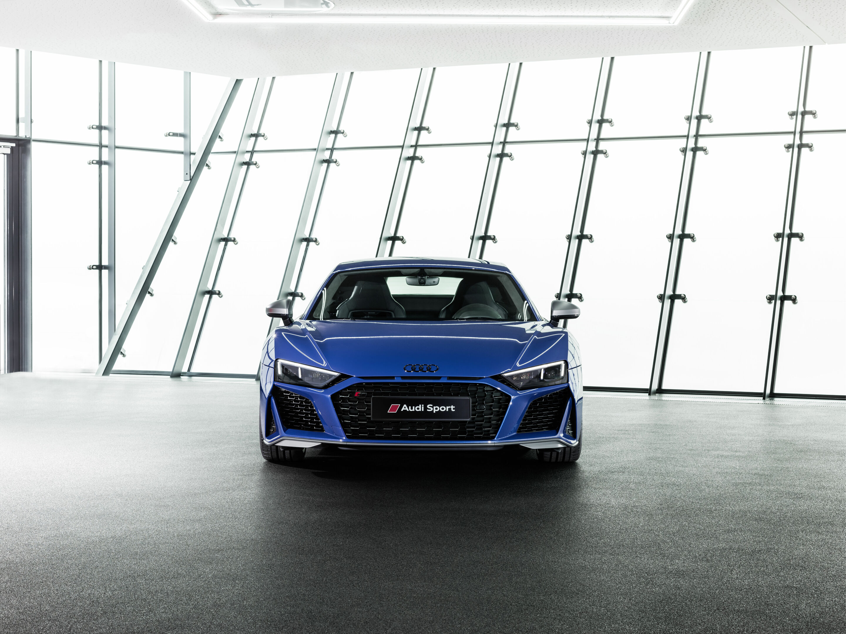 Audi R8 Coupé V10 performance quattro - Standaufnahme
Farbe: Ascariblau metallic