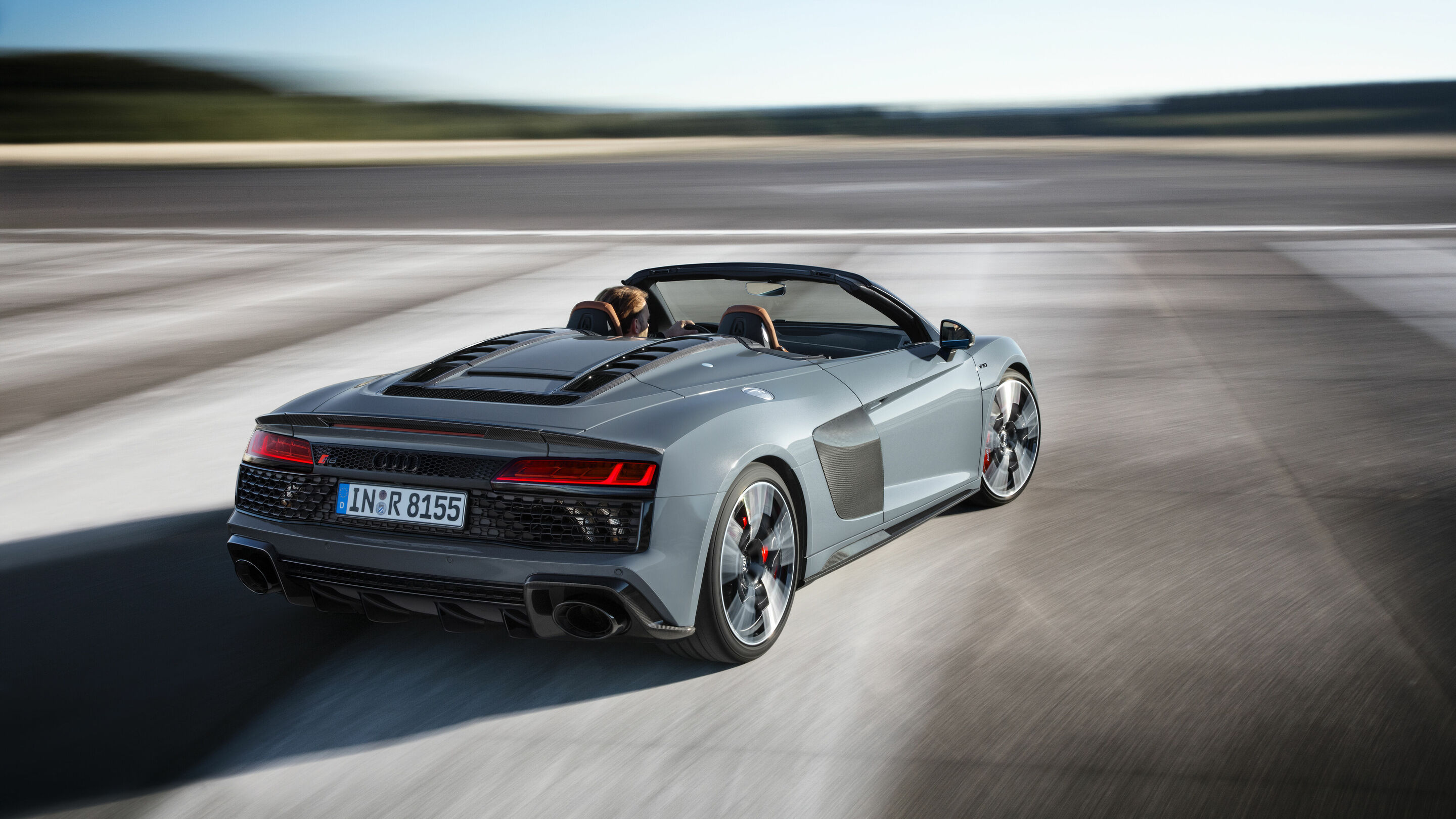 Audi R8 Spyder V10 performance quattro - Dynamic Photo
Colour: Kemora gray metallic